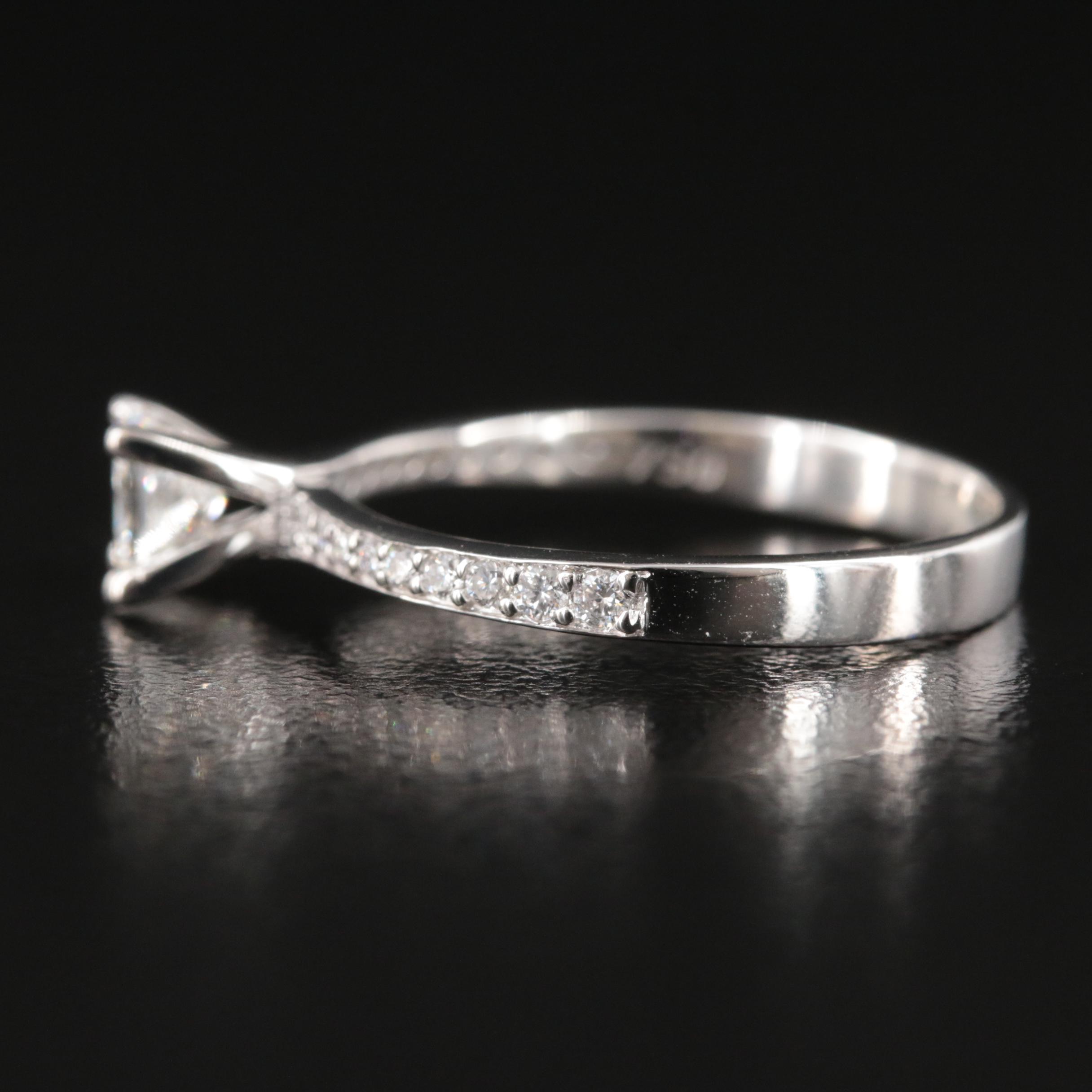 18K 0.63 CTW Diamond Ring