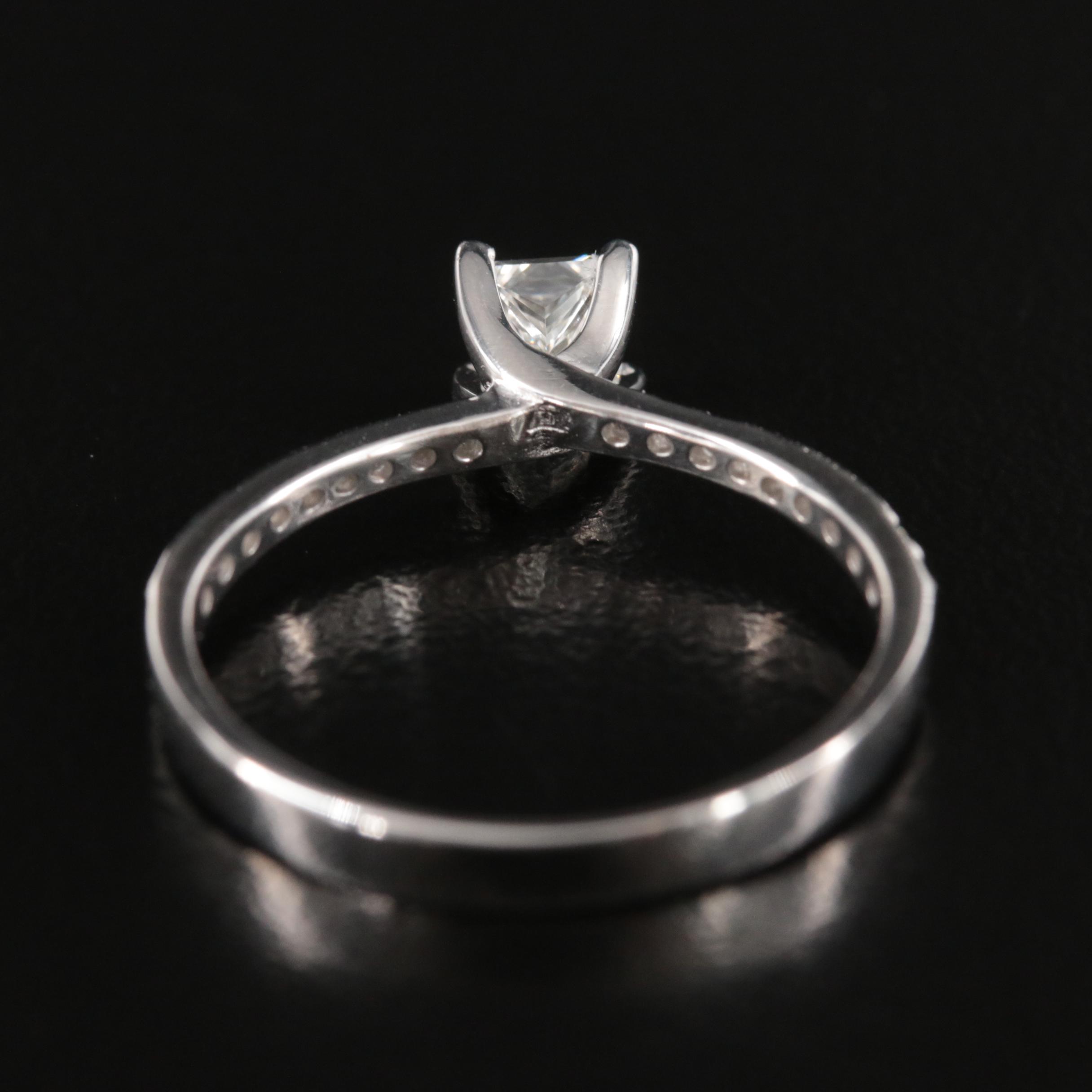 18K 0.63 CTW Diamond Ring