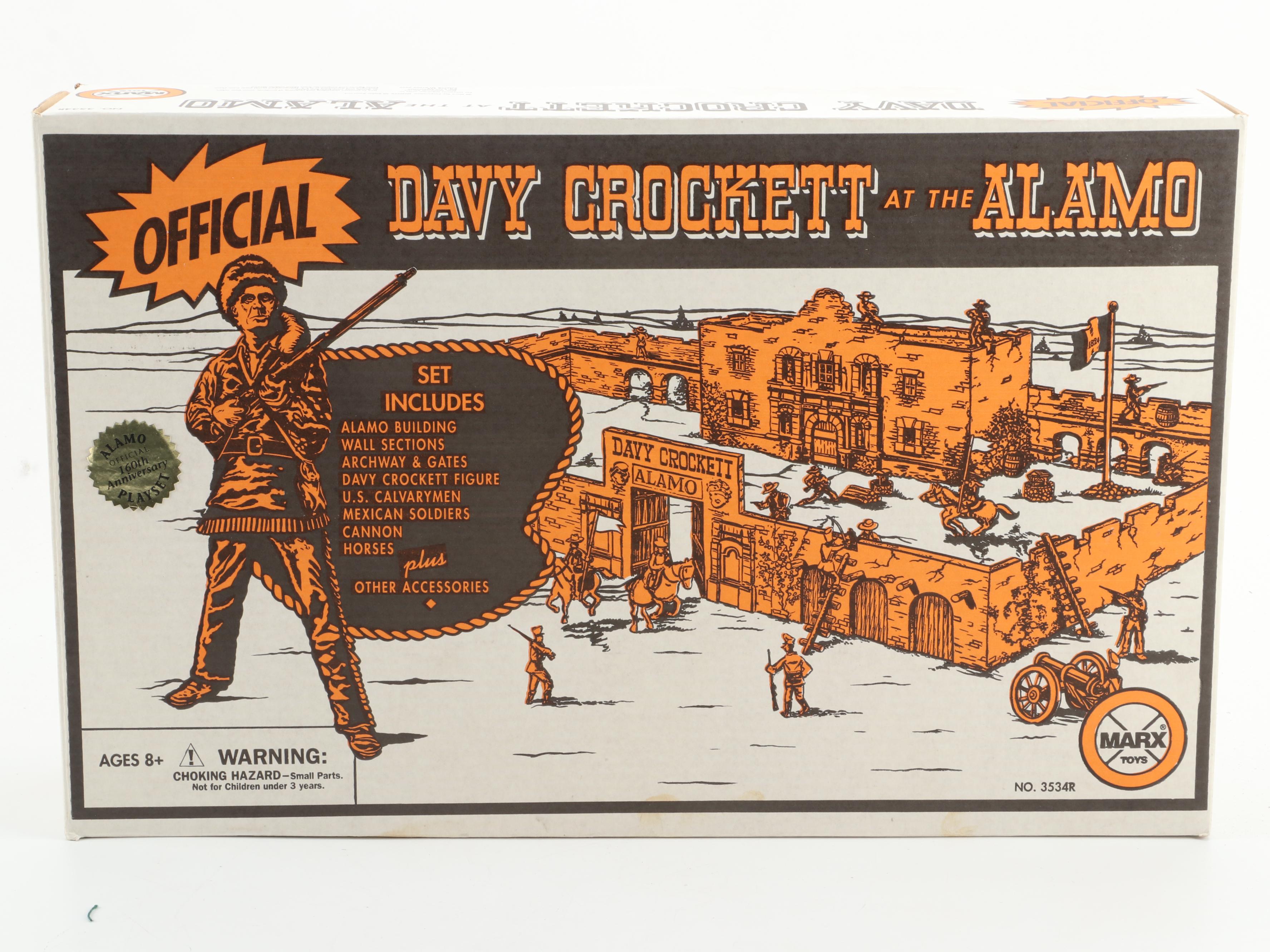 Davy Crockett At The Alamo Playset With Accessories