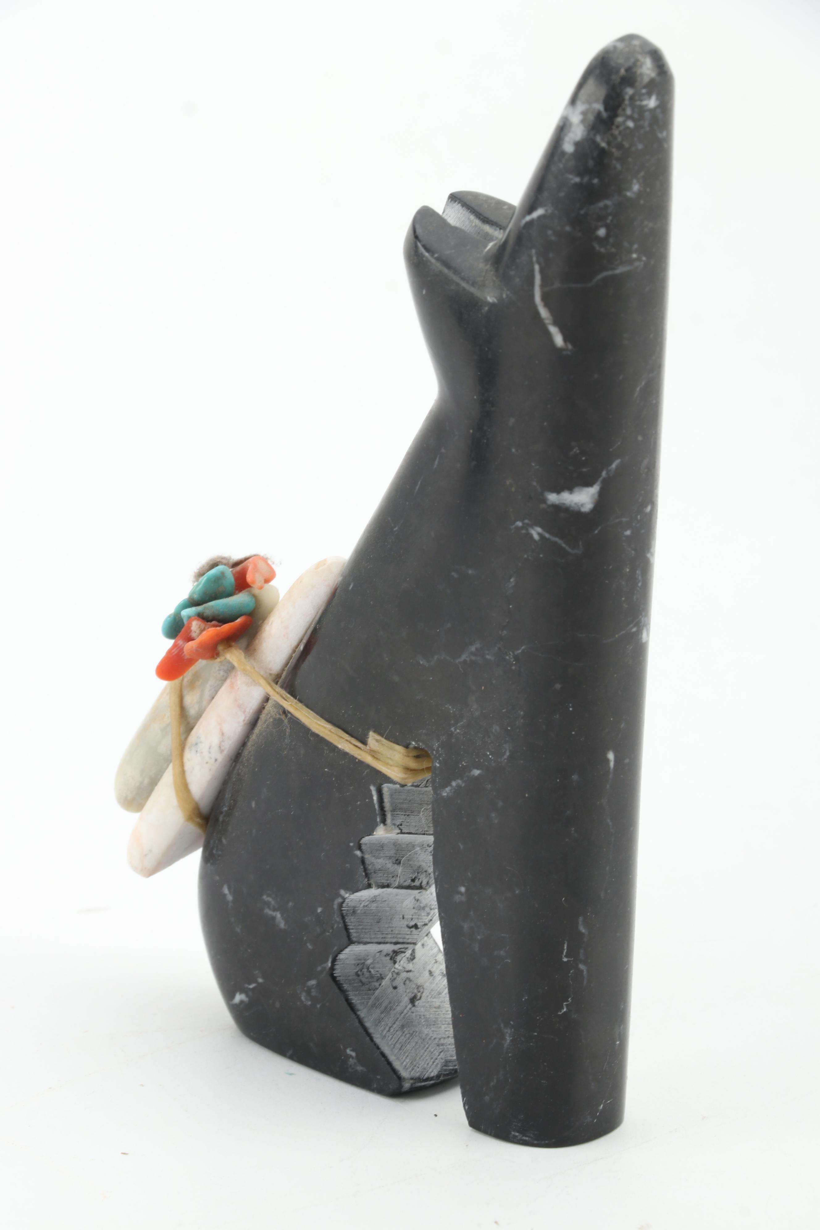 Zuni and Others Hand-Carved Marble, Lapis, Coral and Other Stone Fetish Figures