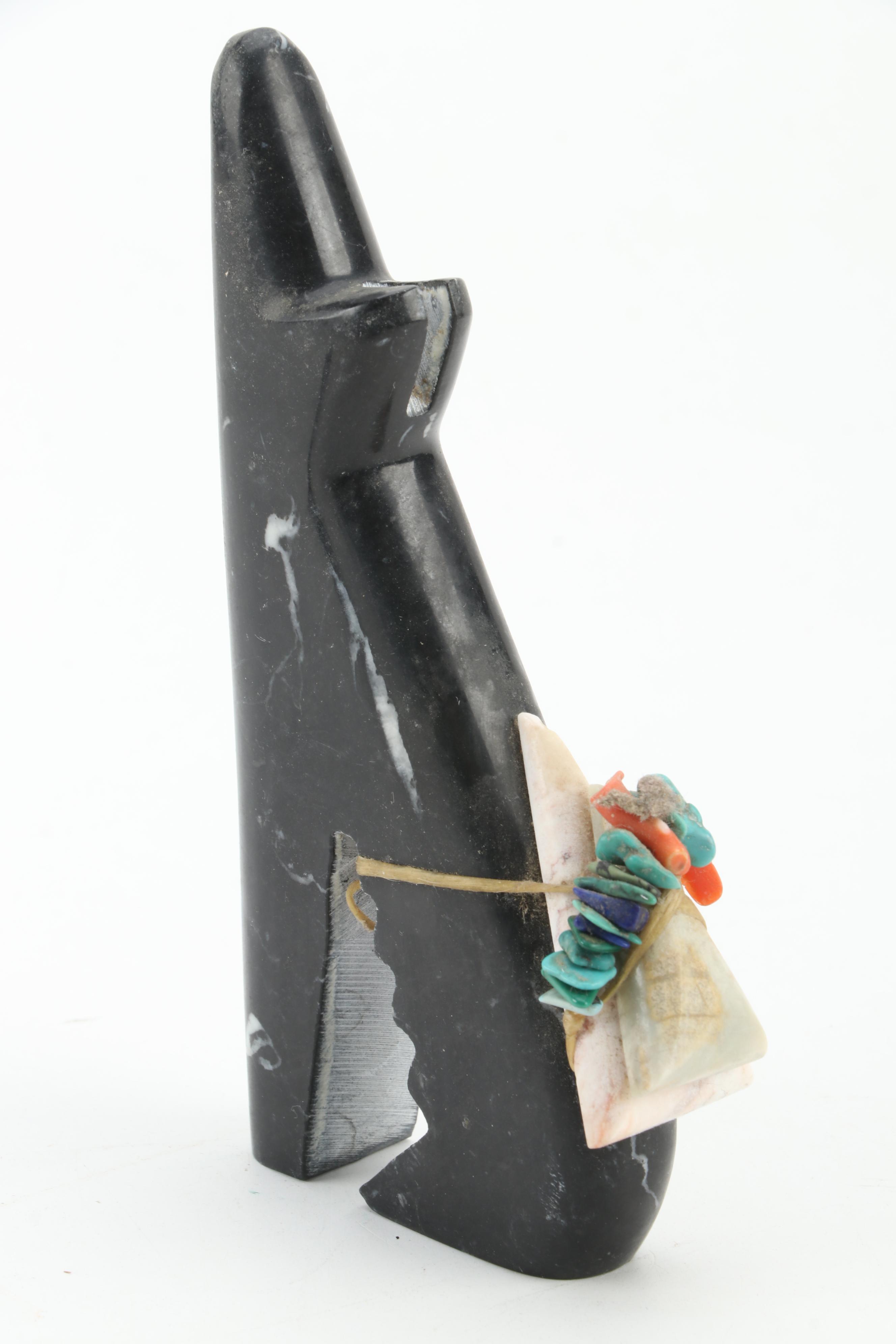 Zuni and Others Hand-Carved Marble, Lapis, Coral and Other Stone Fetish Figures