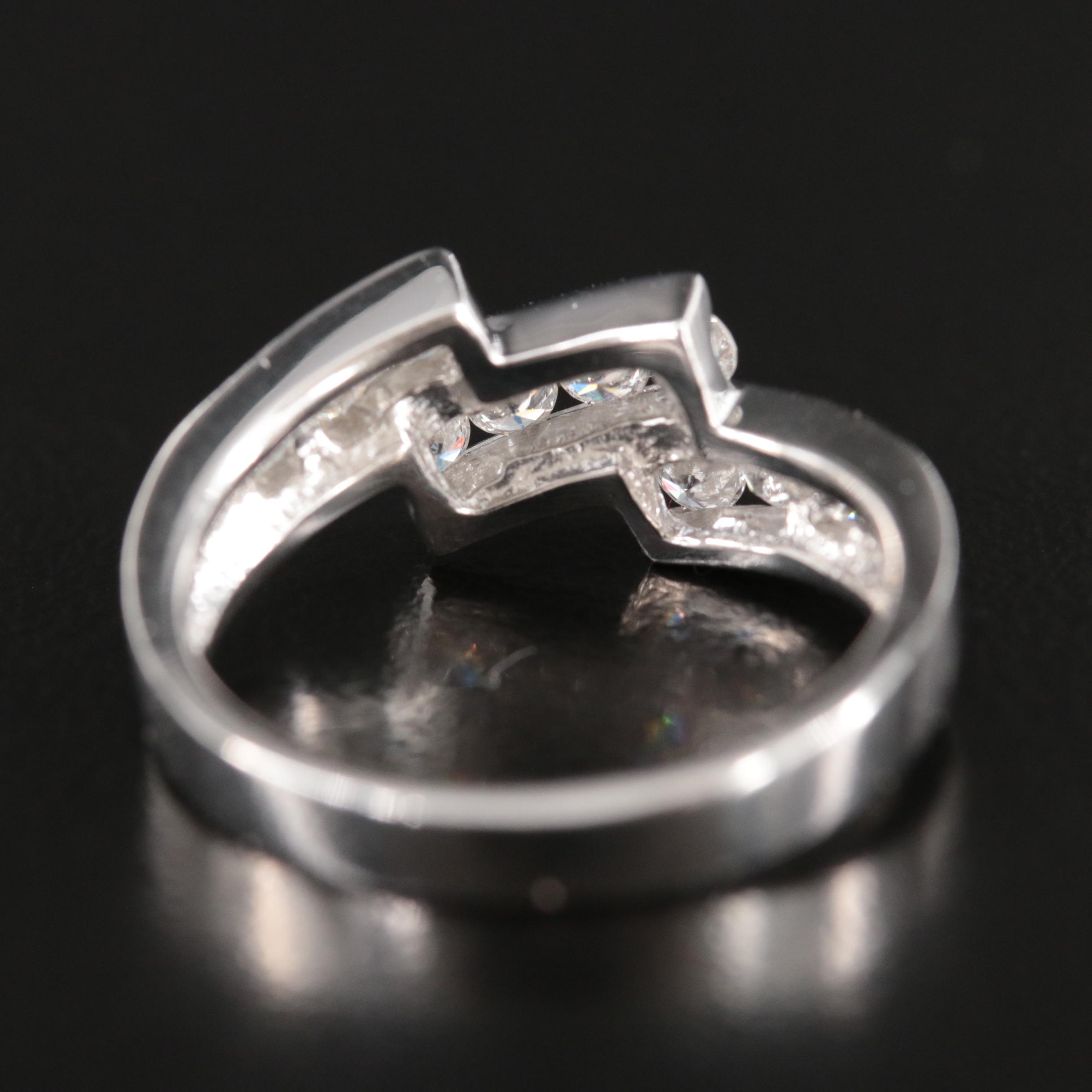 14K 0.50 CTW Diamond Tiered Ring