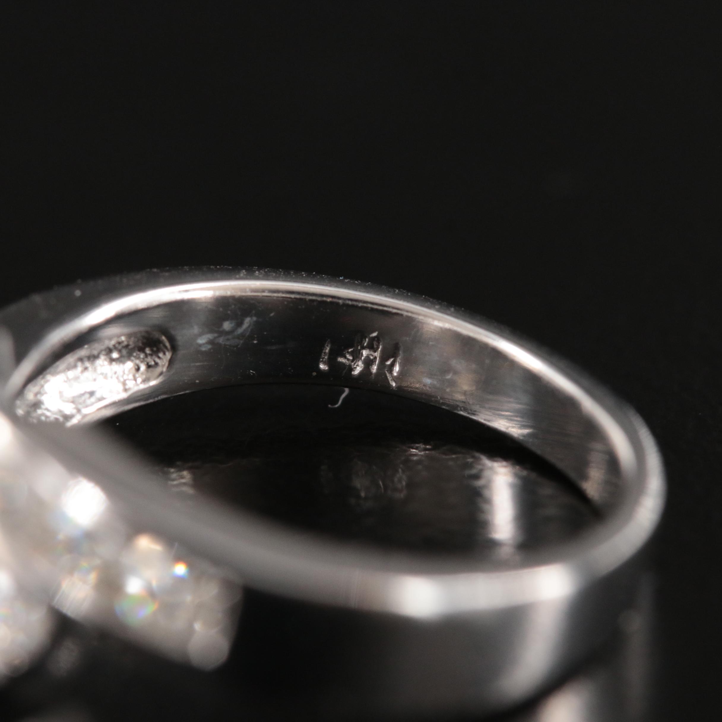 14K 0.50 CTW Diamond Tiered Ring