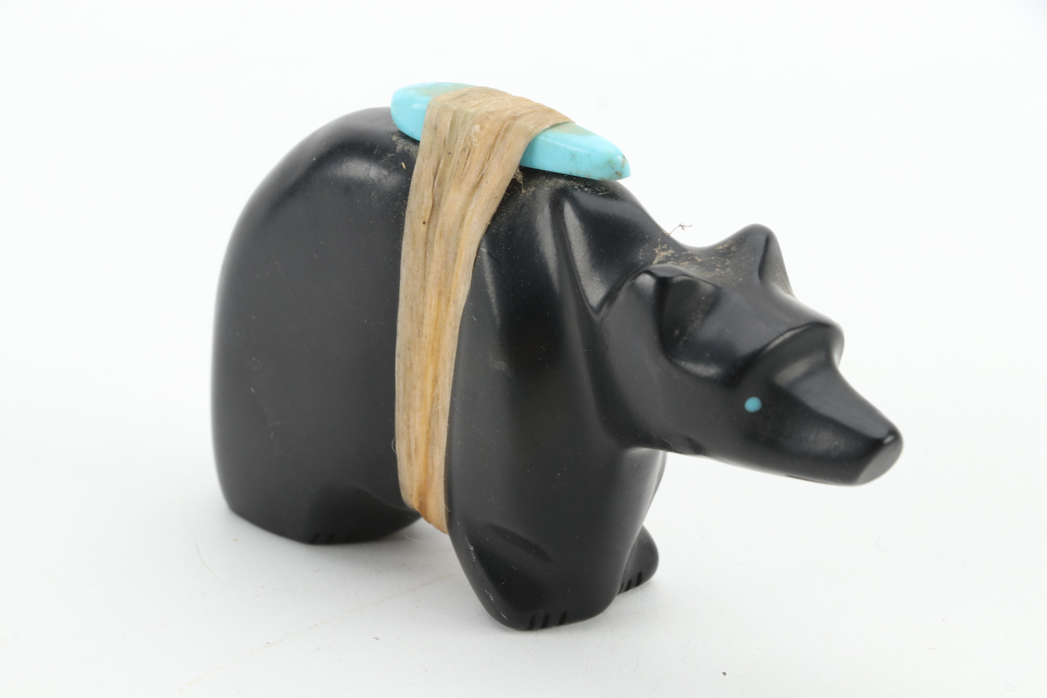 Zuni and Others Hand-Carved Marble, Lapis, Coral and Other Stone Fetish Figures