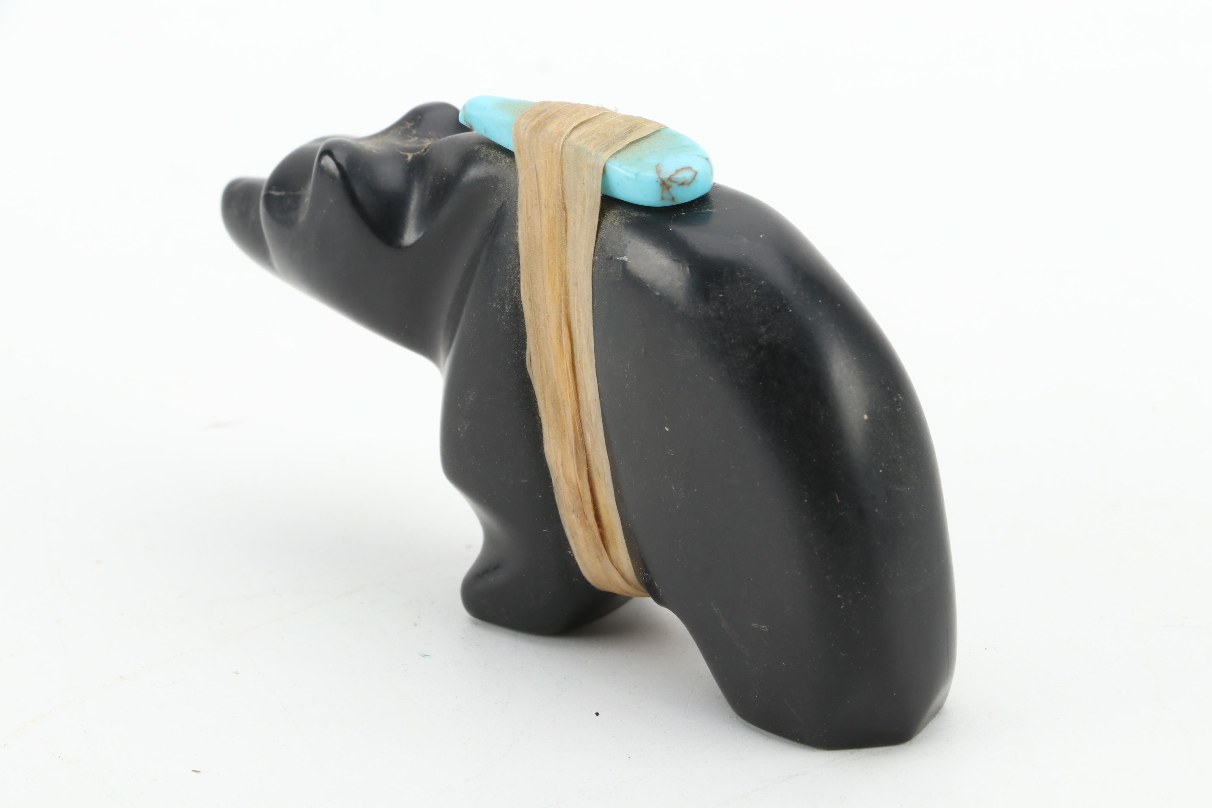 Zuni and Others Hand-Carved Marble, Lapis, Coral and Other Stone Fetish Figures