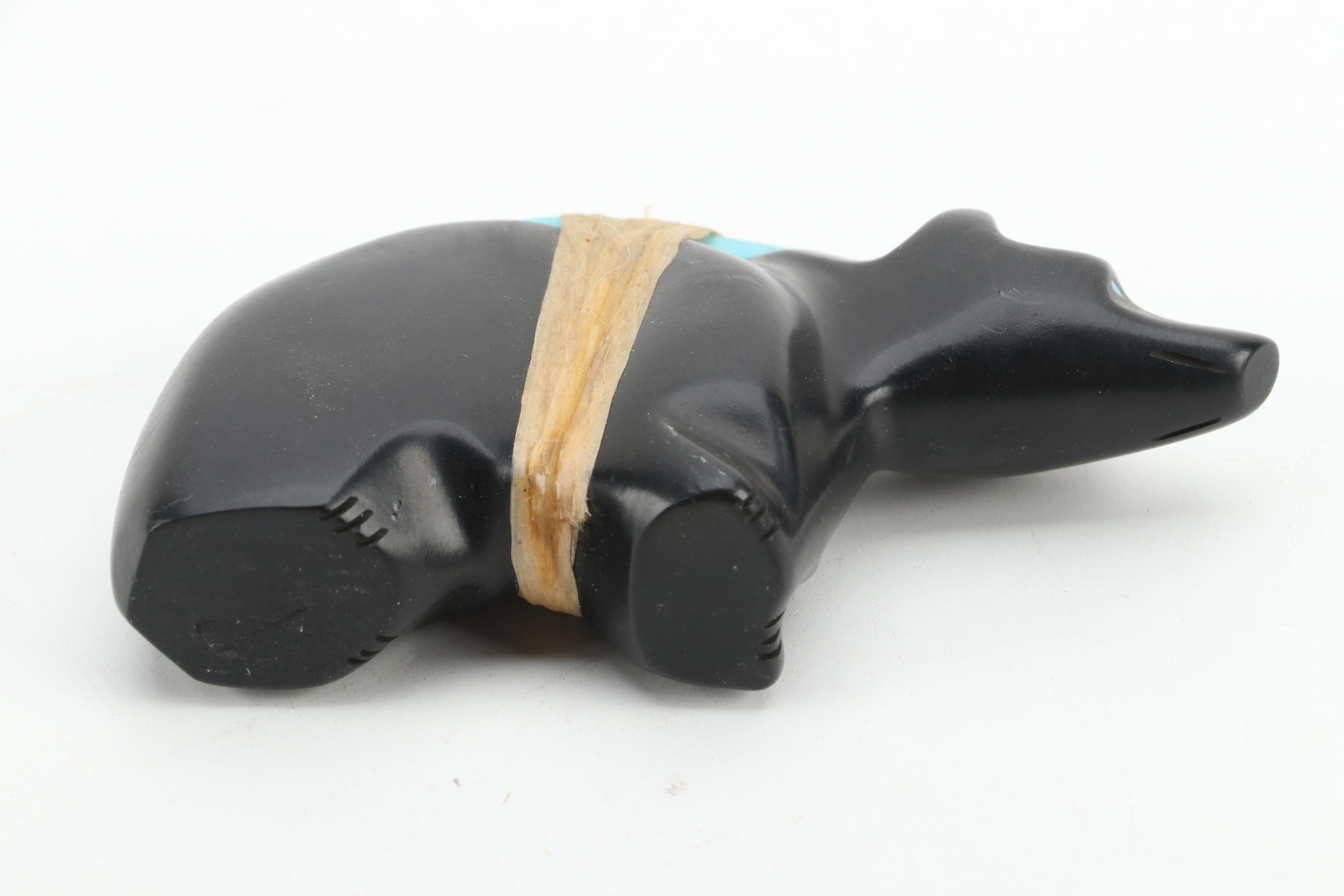 Zuni and Others Hand-Carved Marble, Lapis, Coral and Other Stone Fetish Figures