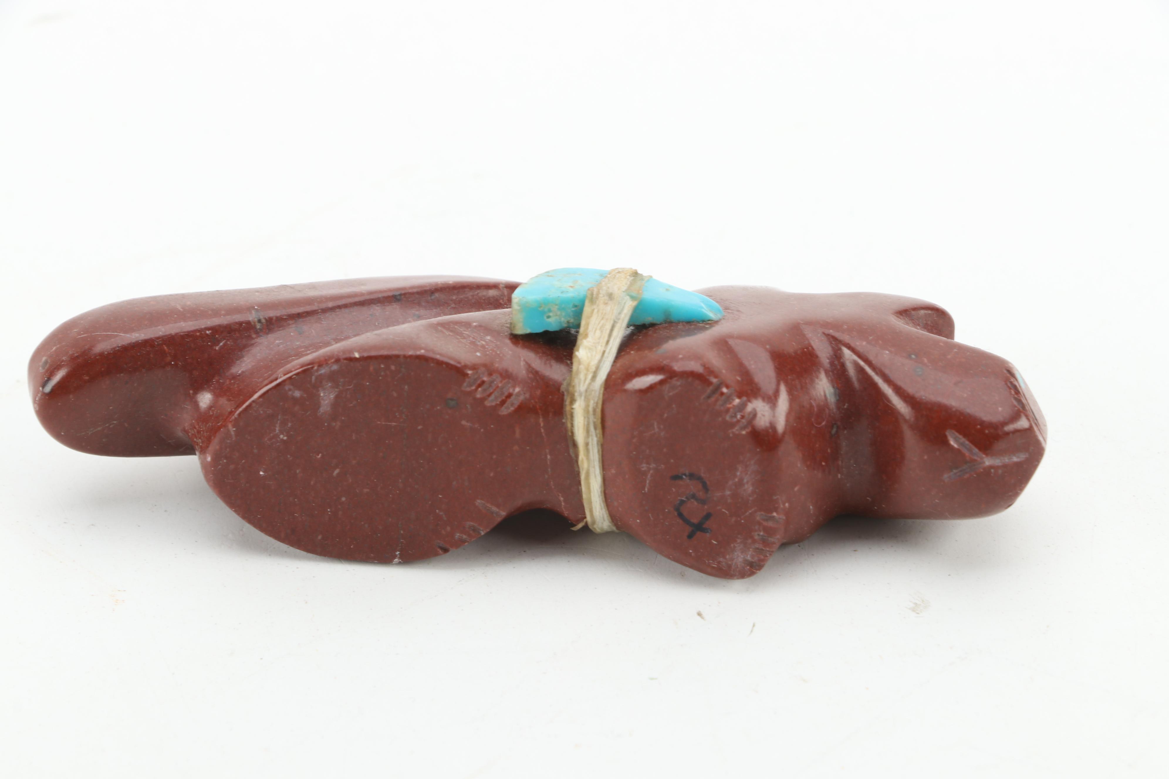 Hand-Carved Dalmation Jasper, Orbicular Jasper, Other Stone Fetishes and Figure