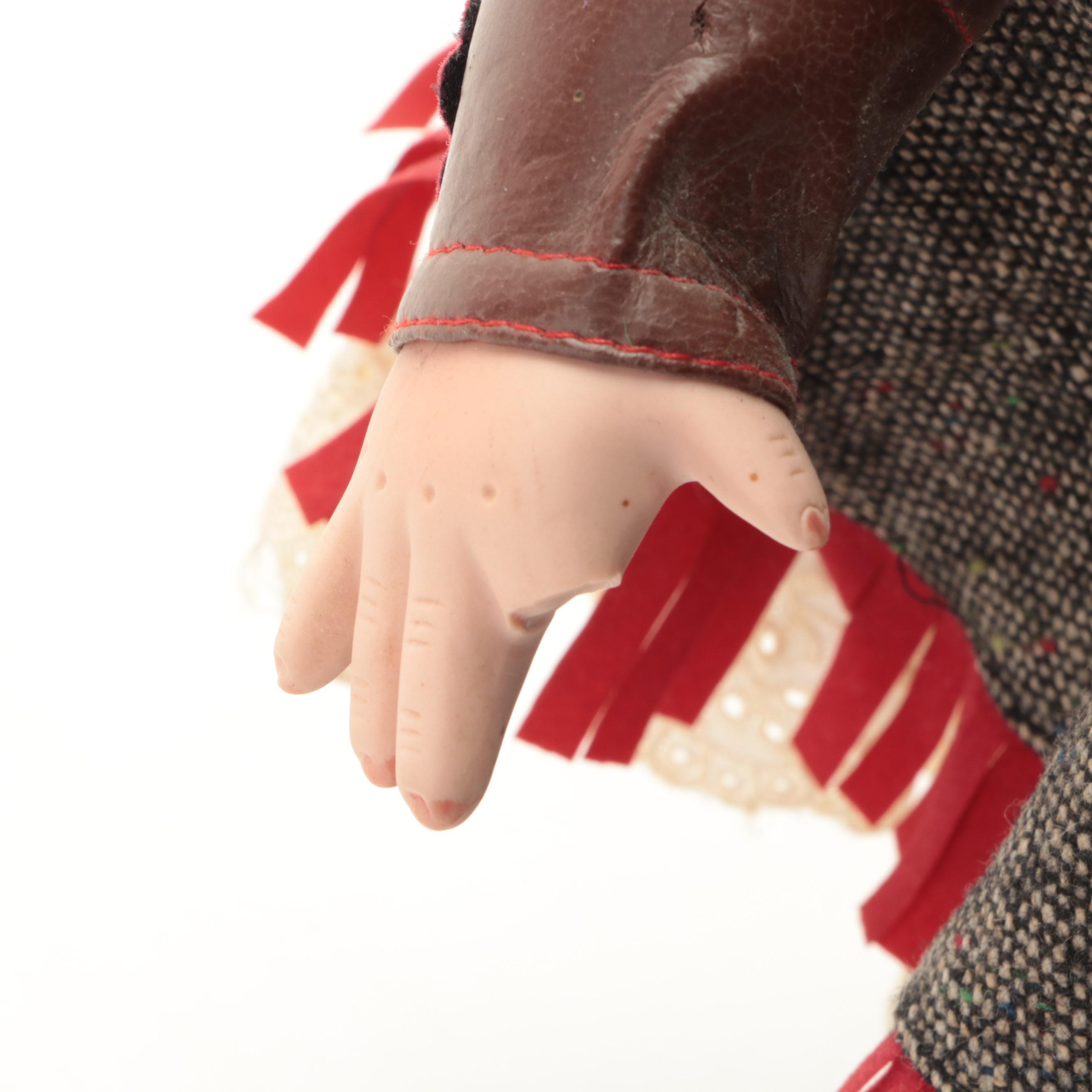 Goldenvale and Ozark Mountain Doll Company "Chrissey" Porcelain Dolls