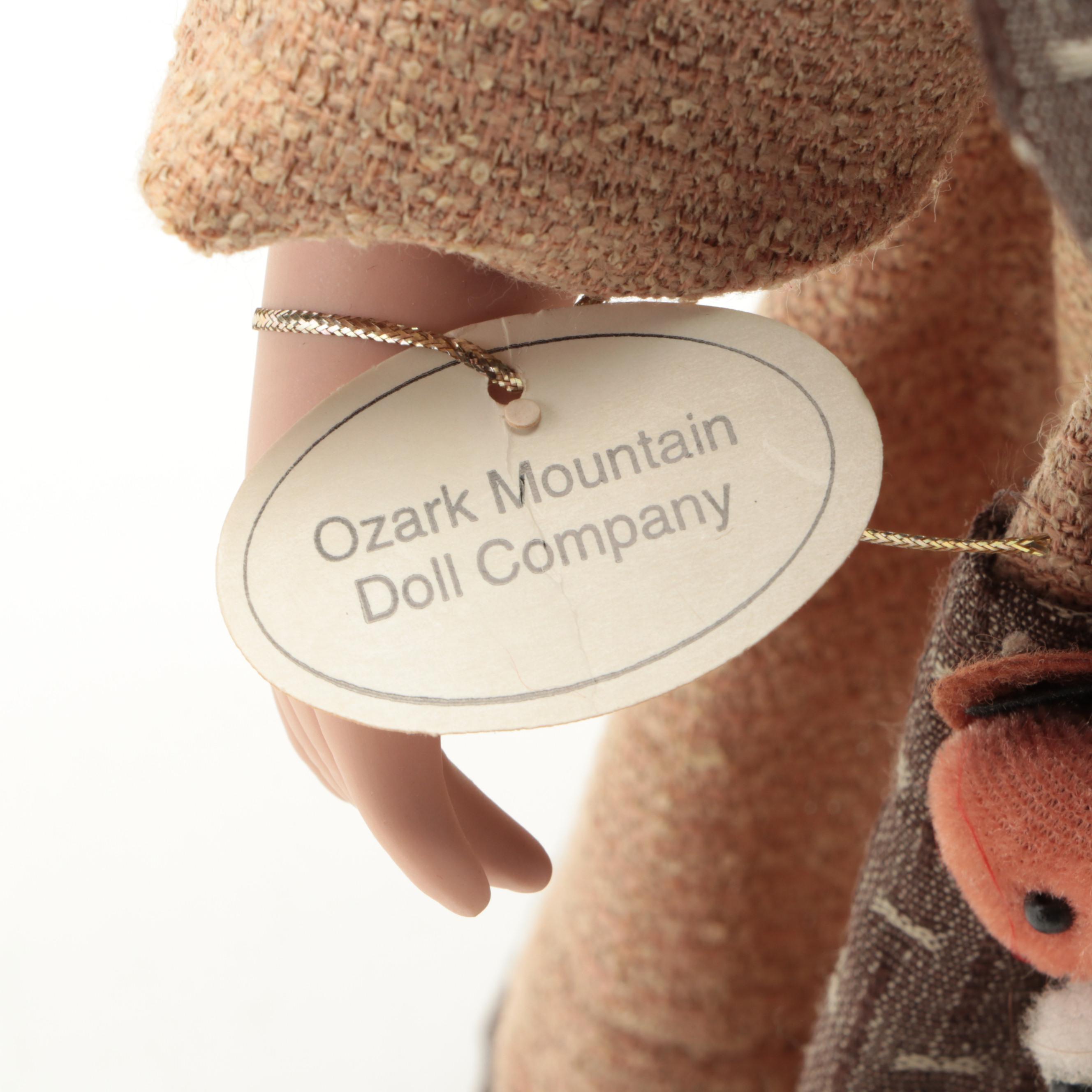 Goldenvale and Ozark Mountain Doll Company "Chrissey" Porcelain Dolls