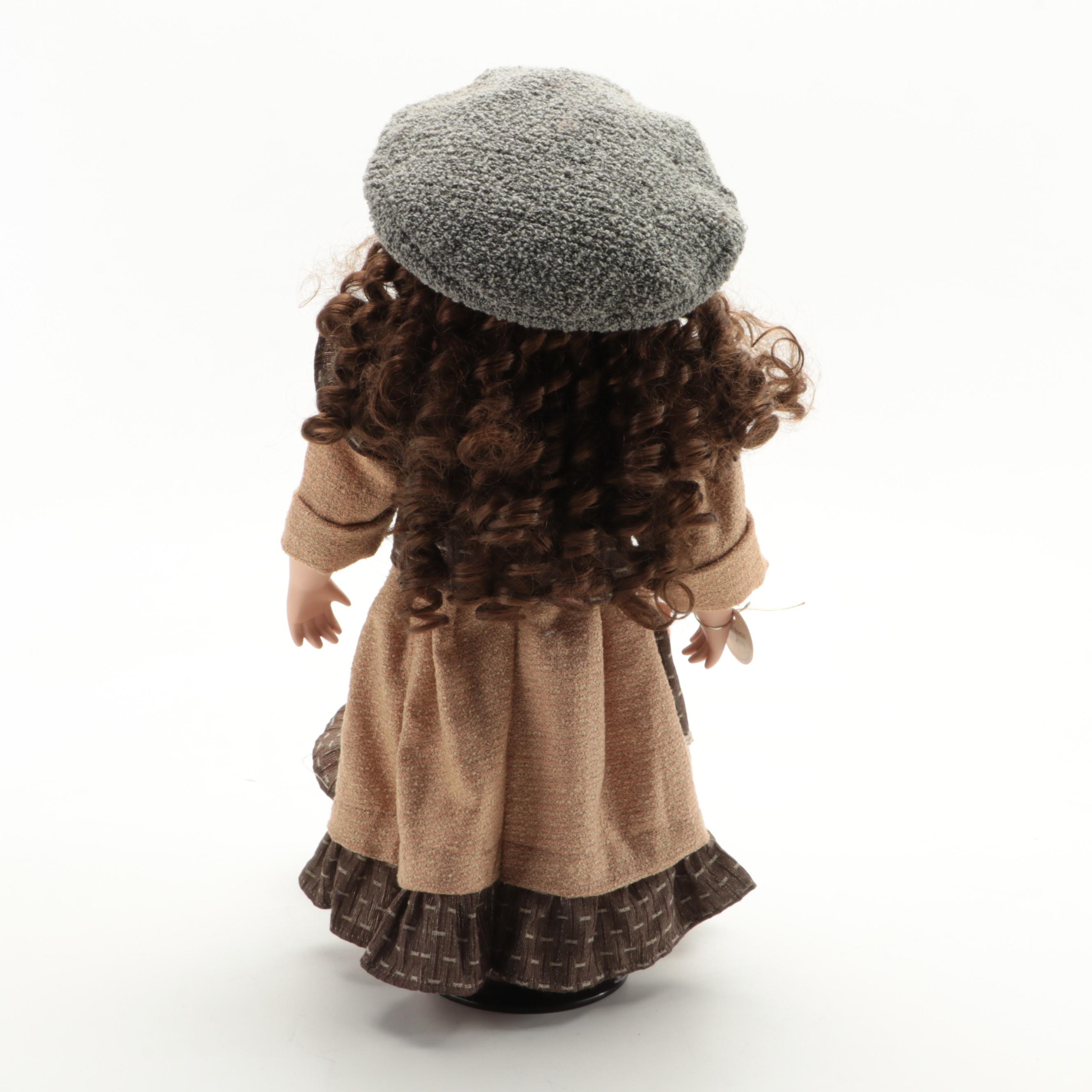 Goldenvale and Ozark Mountain Doll Company "Chrissey" Porcelain Dolls