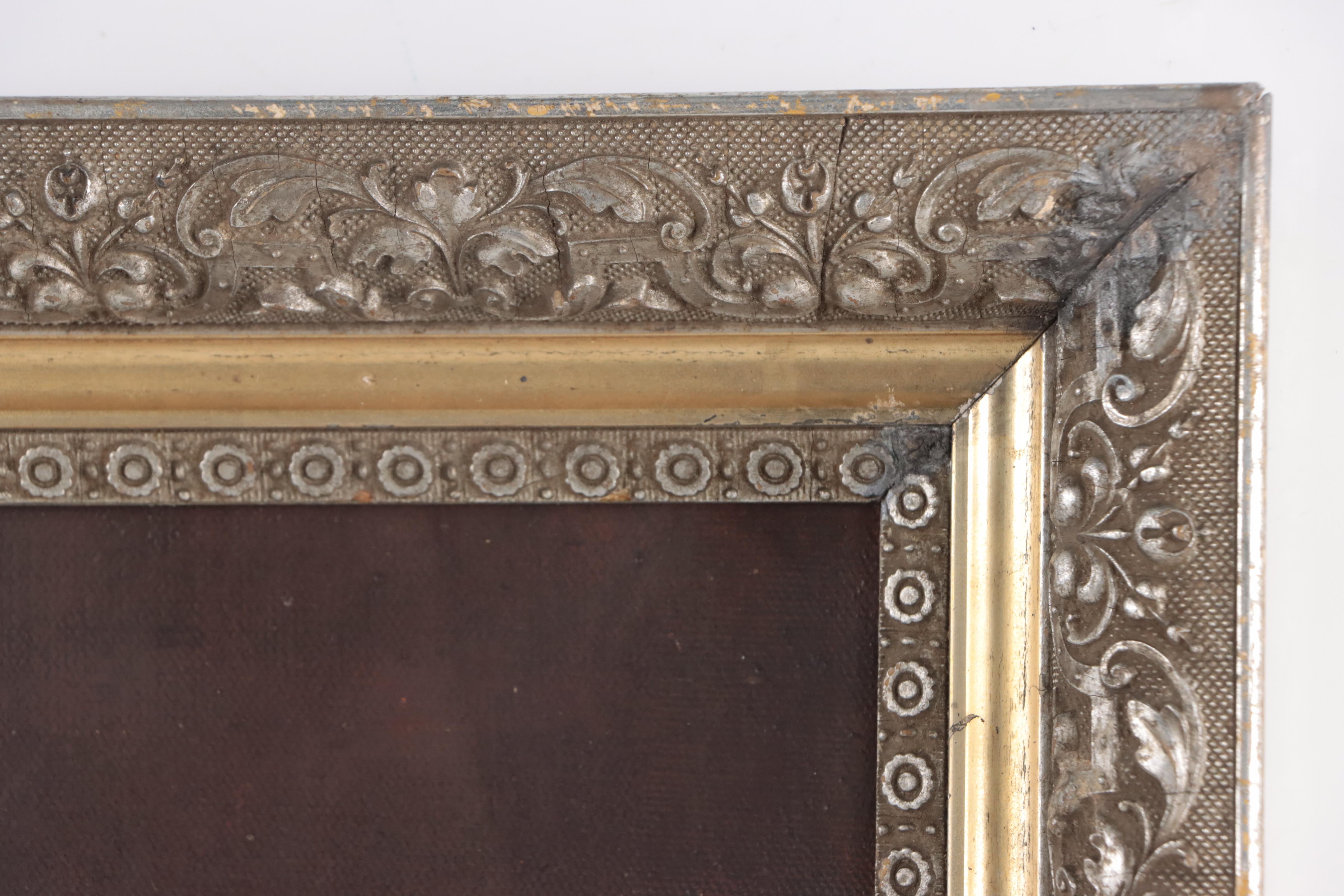 Anna B. Martin Still Life Oil Painting of Vessels and Violin, Late 19th Century