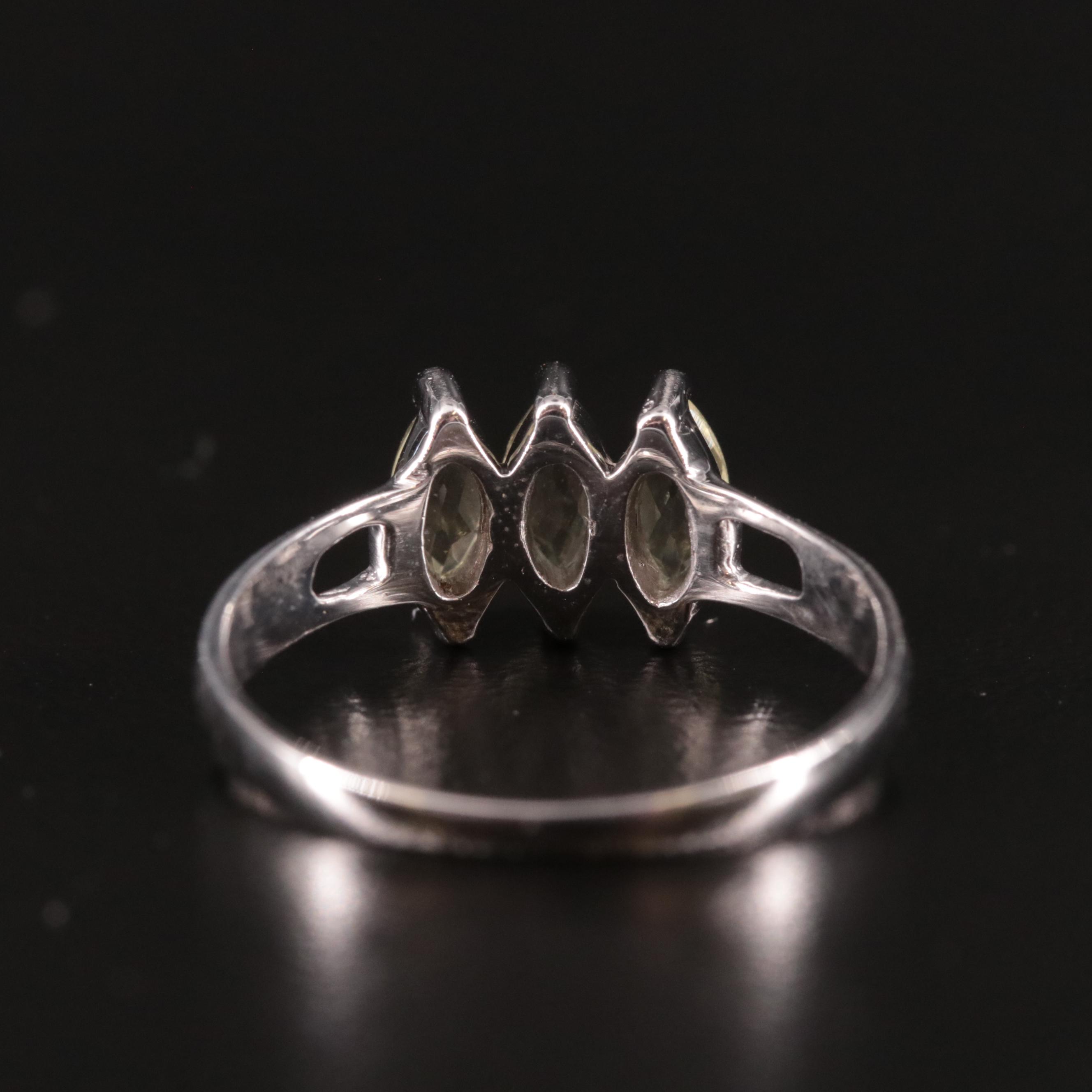 Sterling Citrine Ring