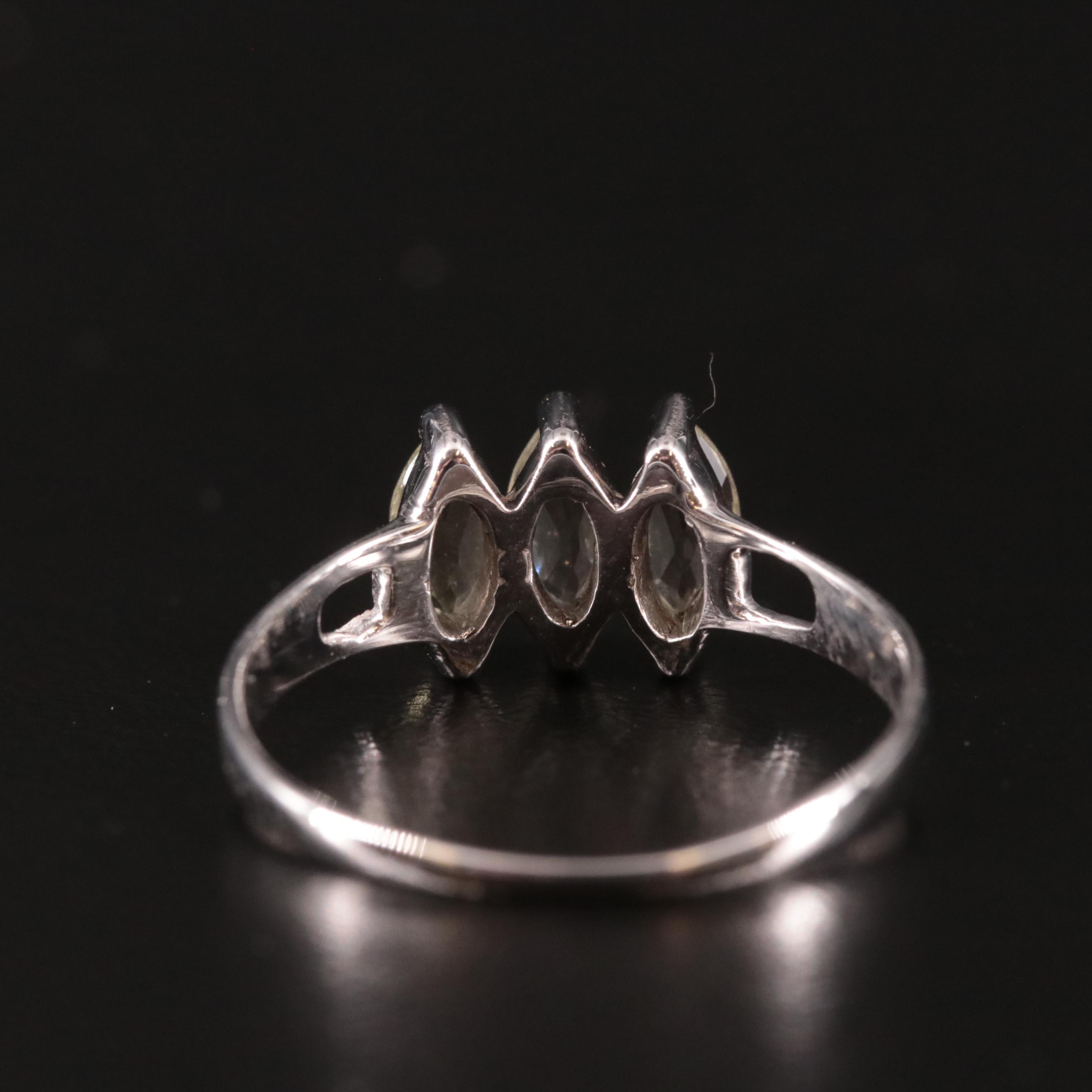 Sterling Citrine Ring