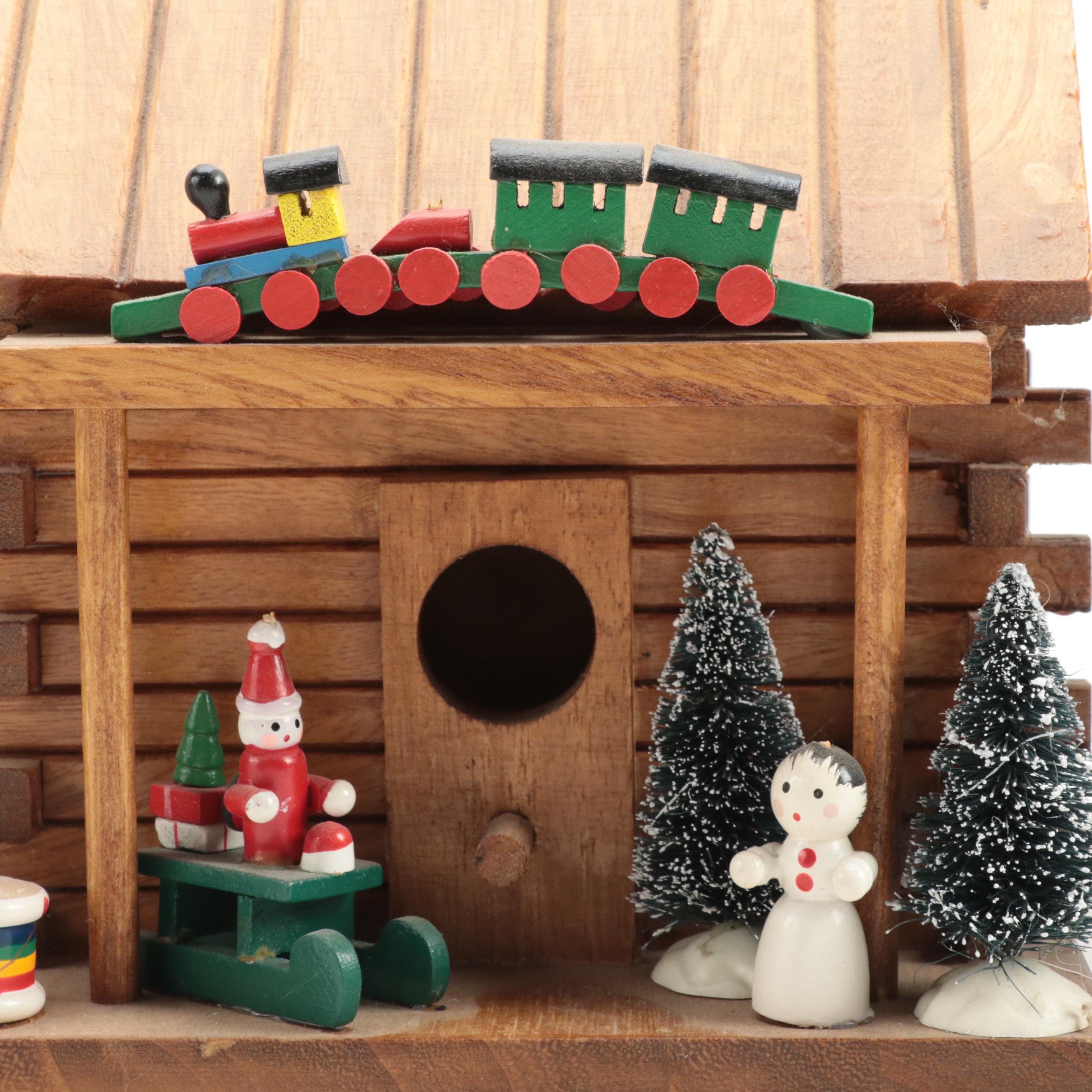 Holiday Hand-Painted Decorative Birdhouses