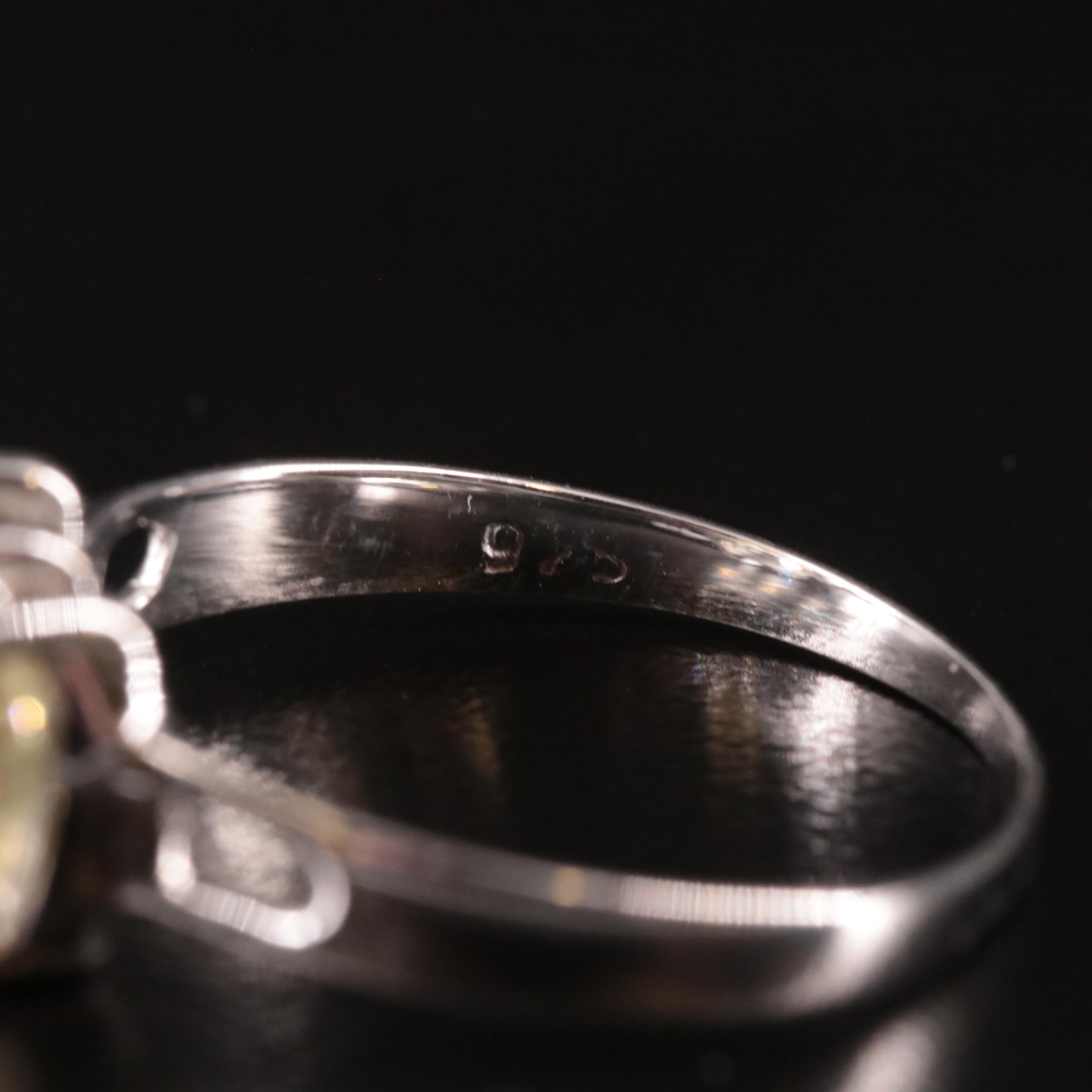 Sterling Citrine Ring