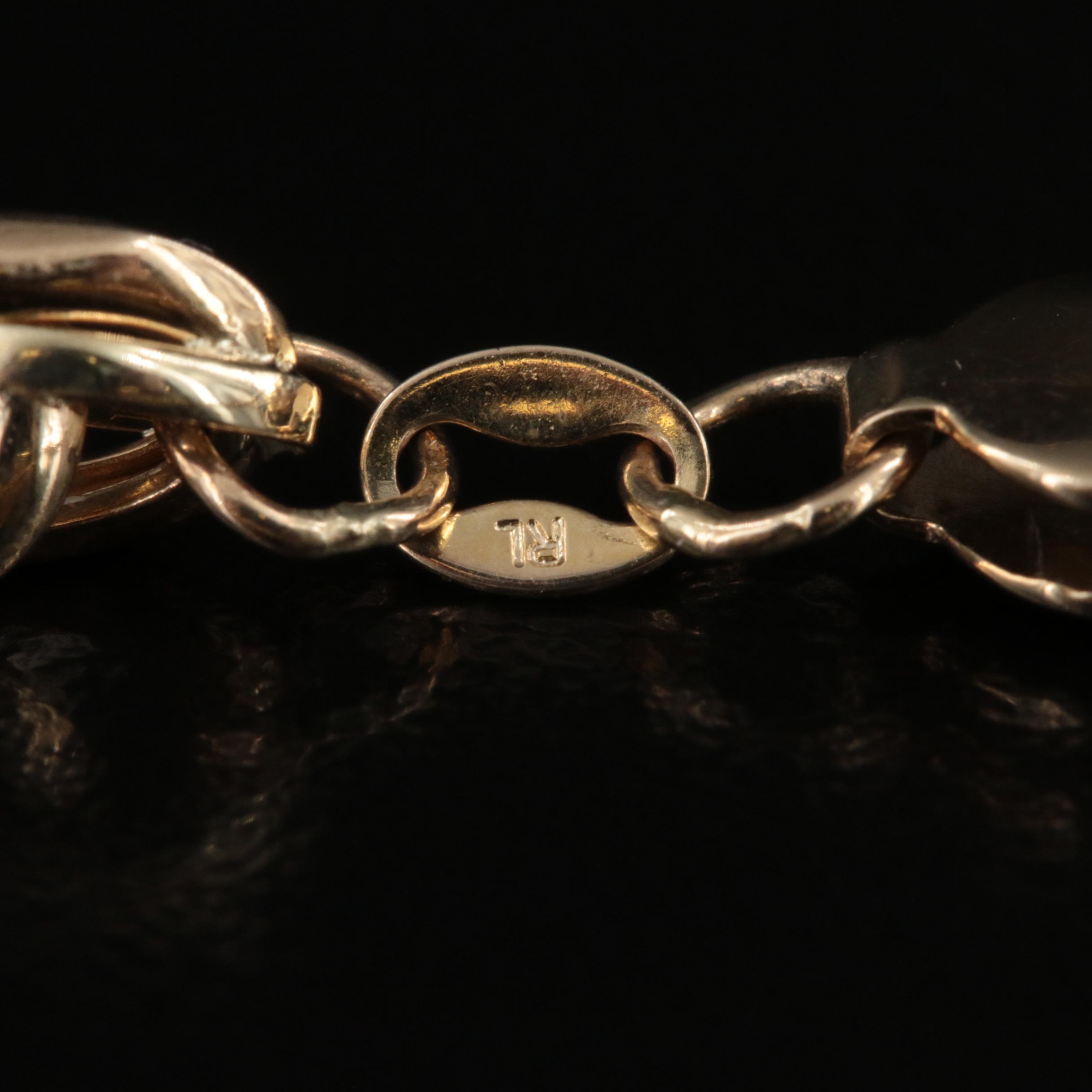 Italian 10K Rope Chain Necklace