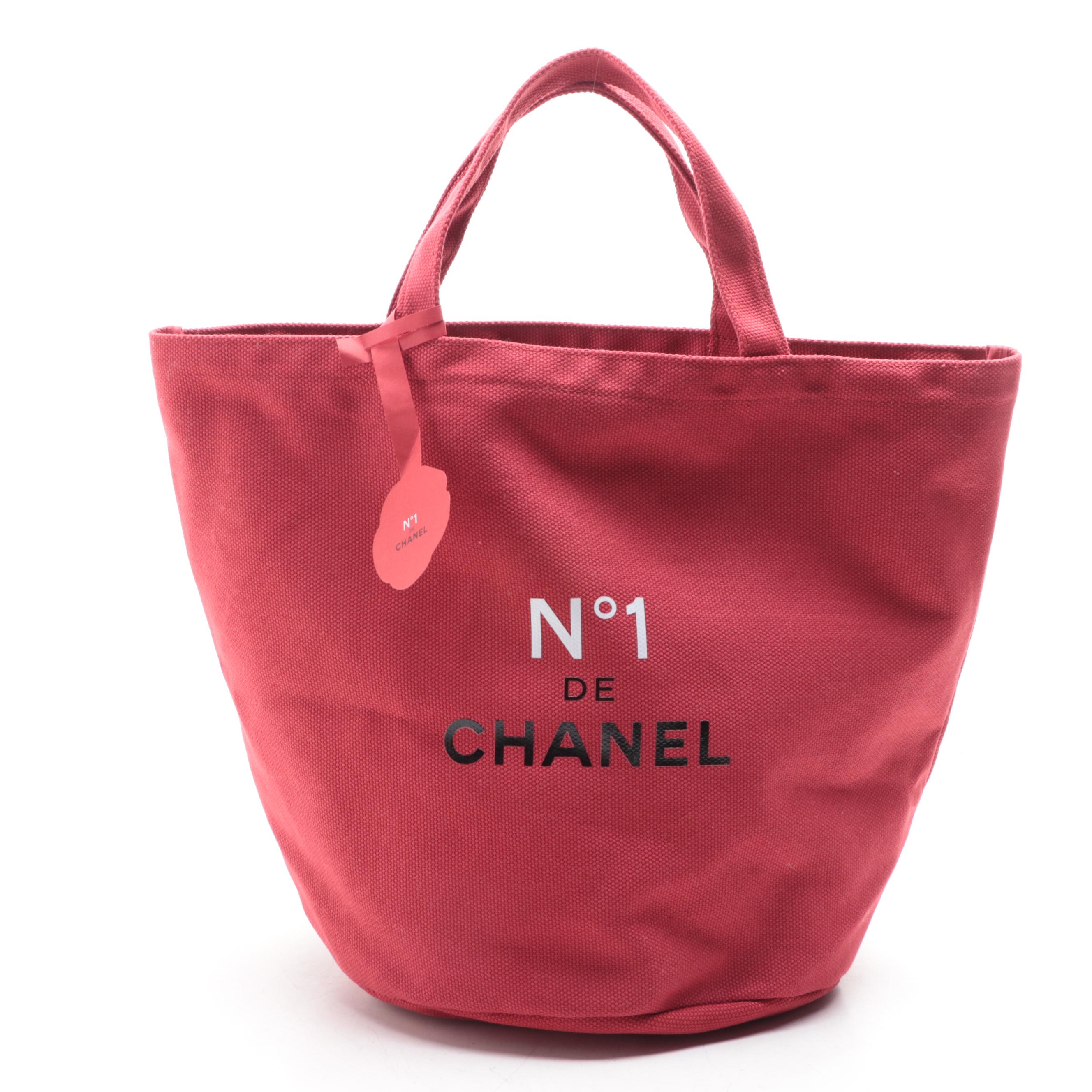 Chanel Beauté N°1 Promotional Tote Bag and Long-Sleeved Top