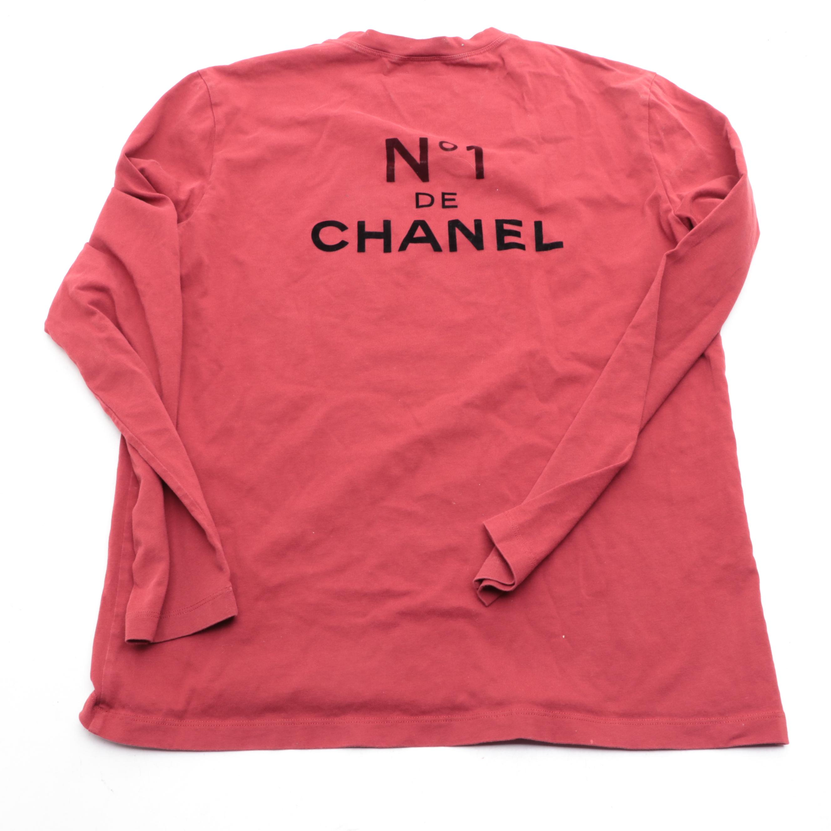 Chanel Beauté N°1 Promotional Tote Bag and Long-Sleeved Top