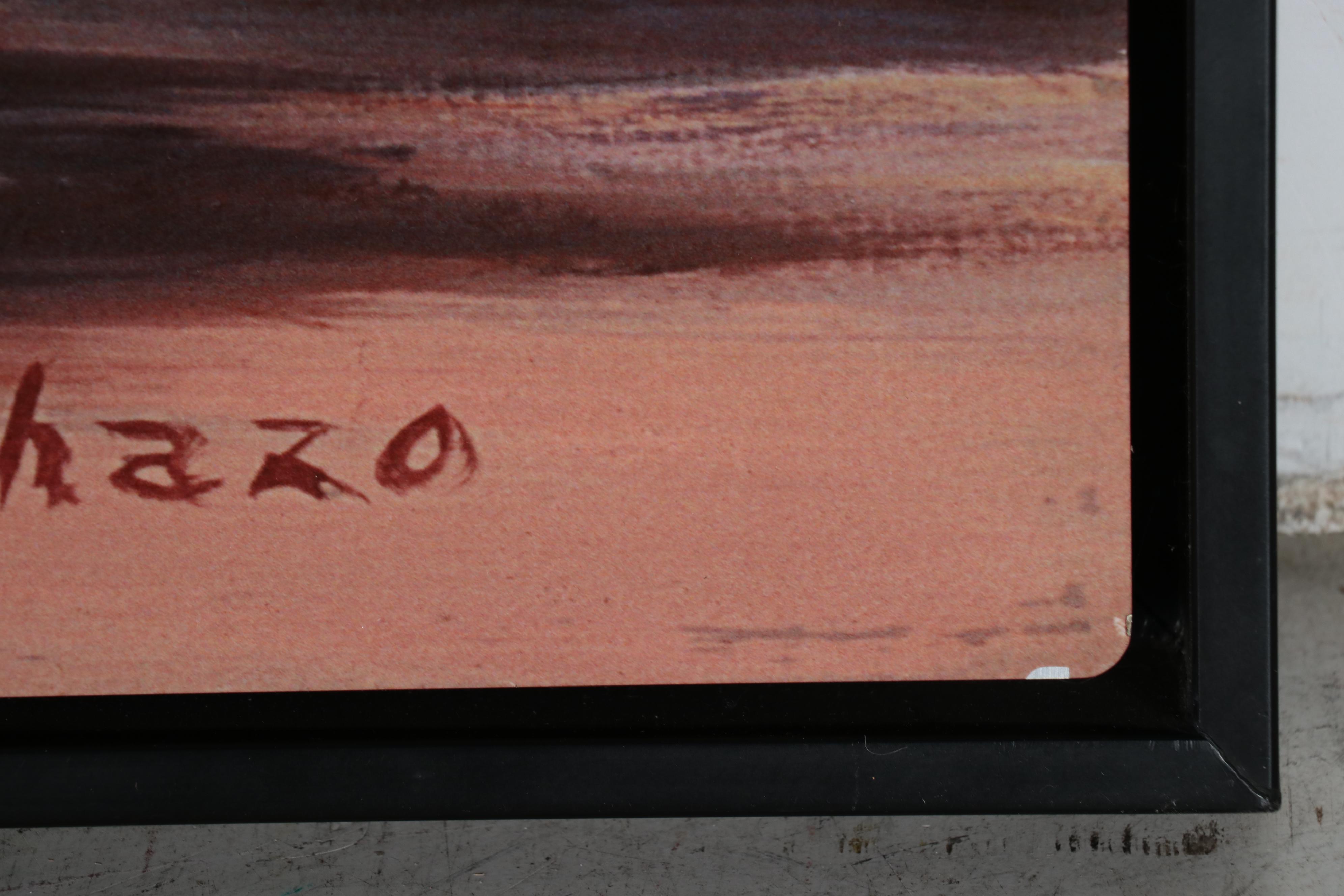 Giclée After William DeShazo of Tropical Coastal Landscape, 21st Century