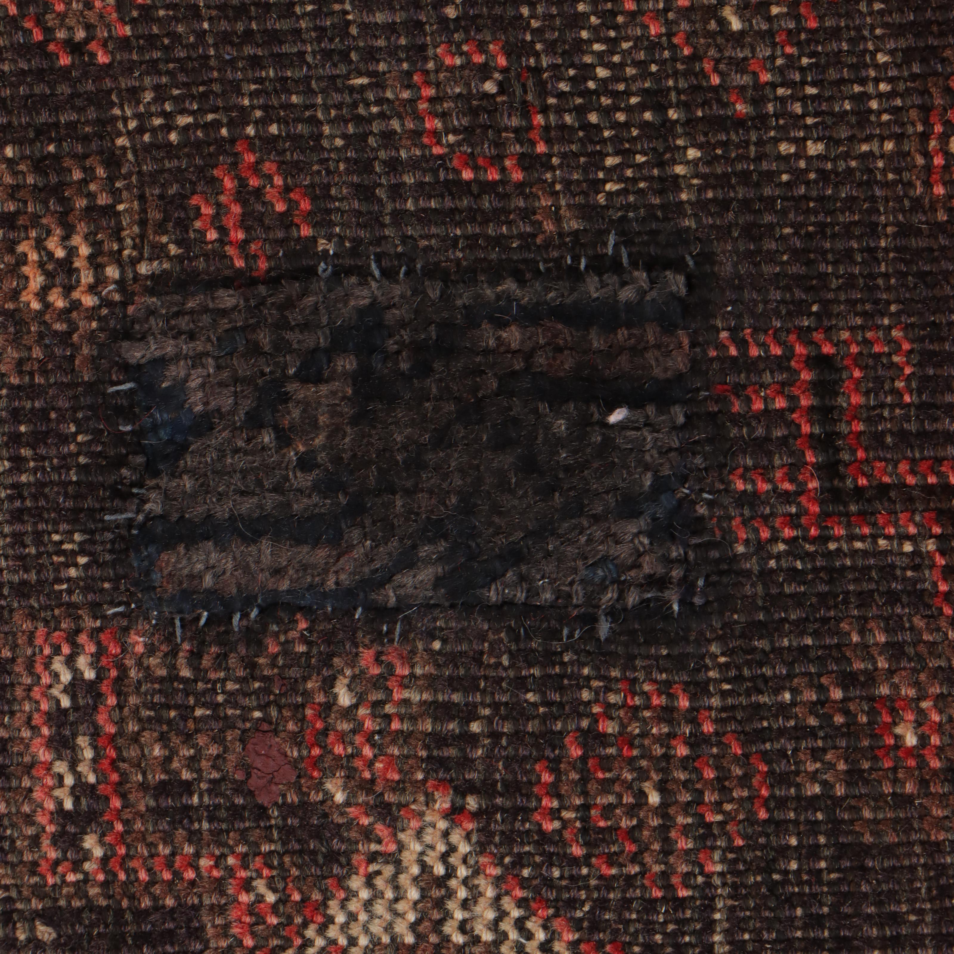 6'7 x 8'11 Hand-Knotted Persian Abadeh Area Rug