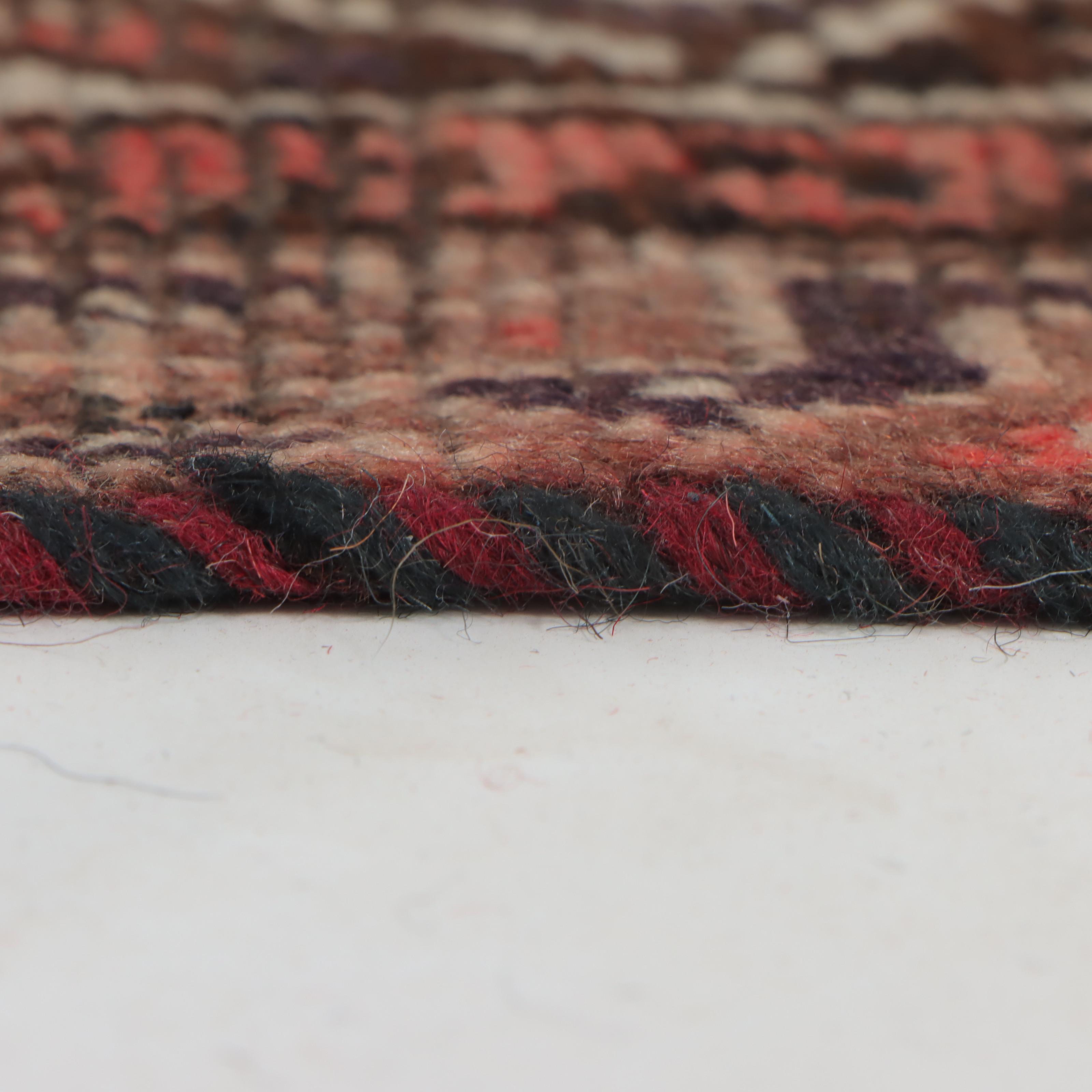 6'7 x 8'11 Hand-Knotted Persian Abadeh Area Rug