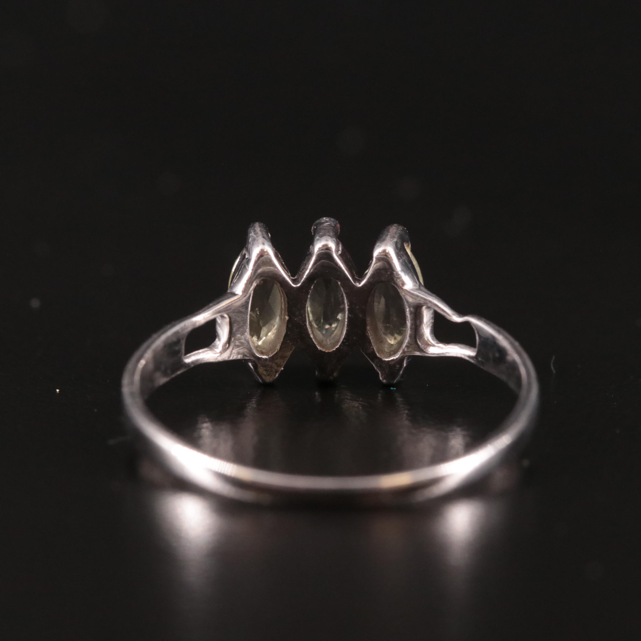 Sterling Citrine Ring