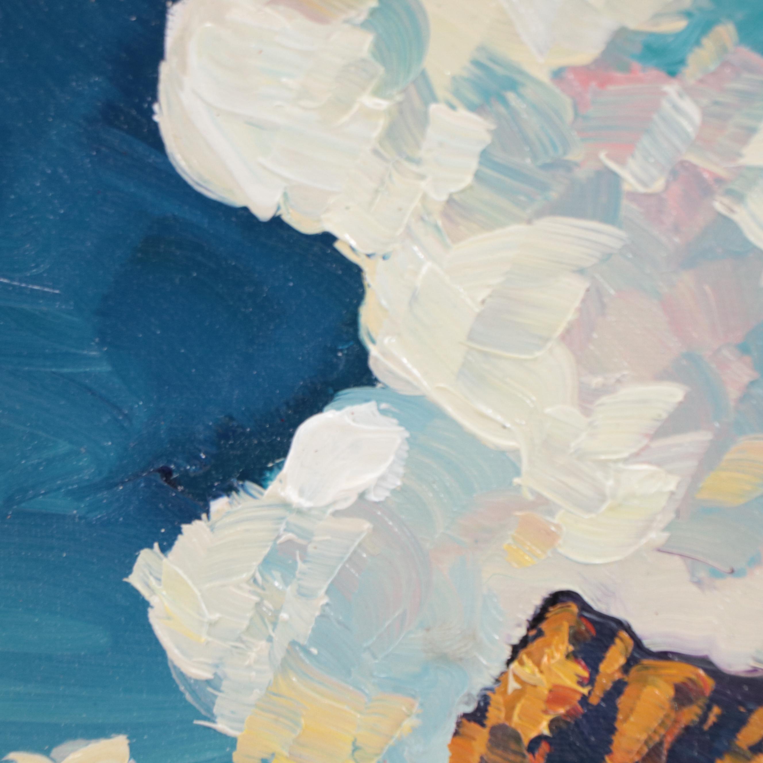 William Hawkins Mountain Landscape Oil Painting, 2023