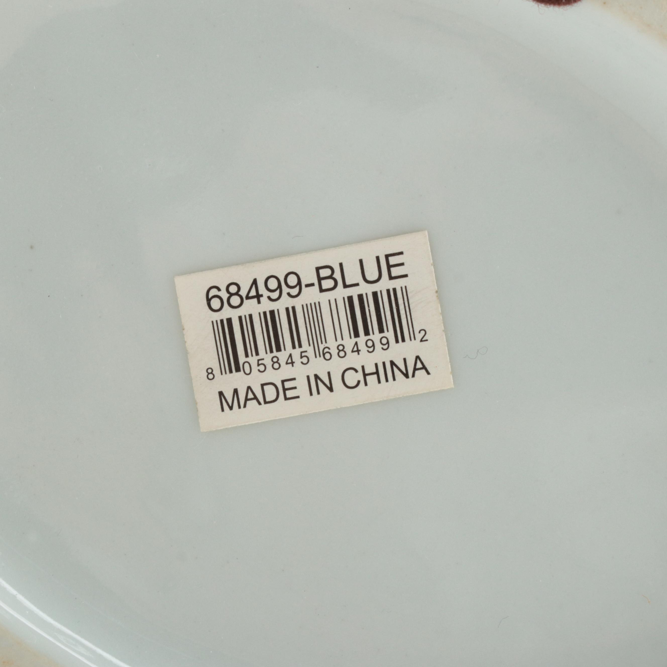 Chelsea House Ceramic Urn with Other Vase and Portuguese Faïence Basket