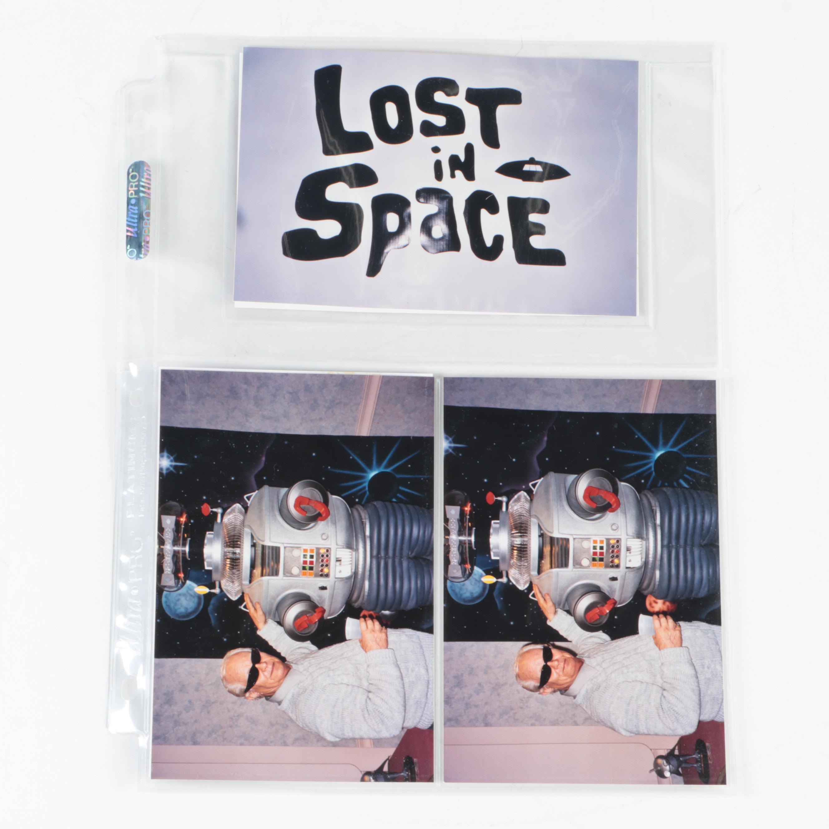 Mark Goddard Signed "Lost in Space" Giclées with "Robot", Other Photos, 2000s