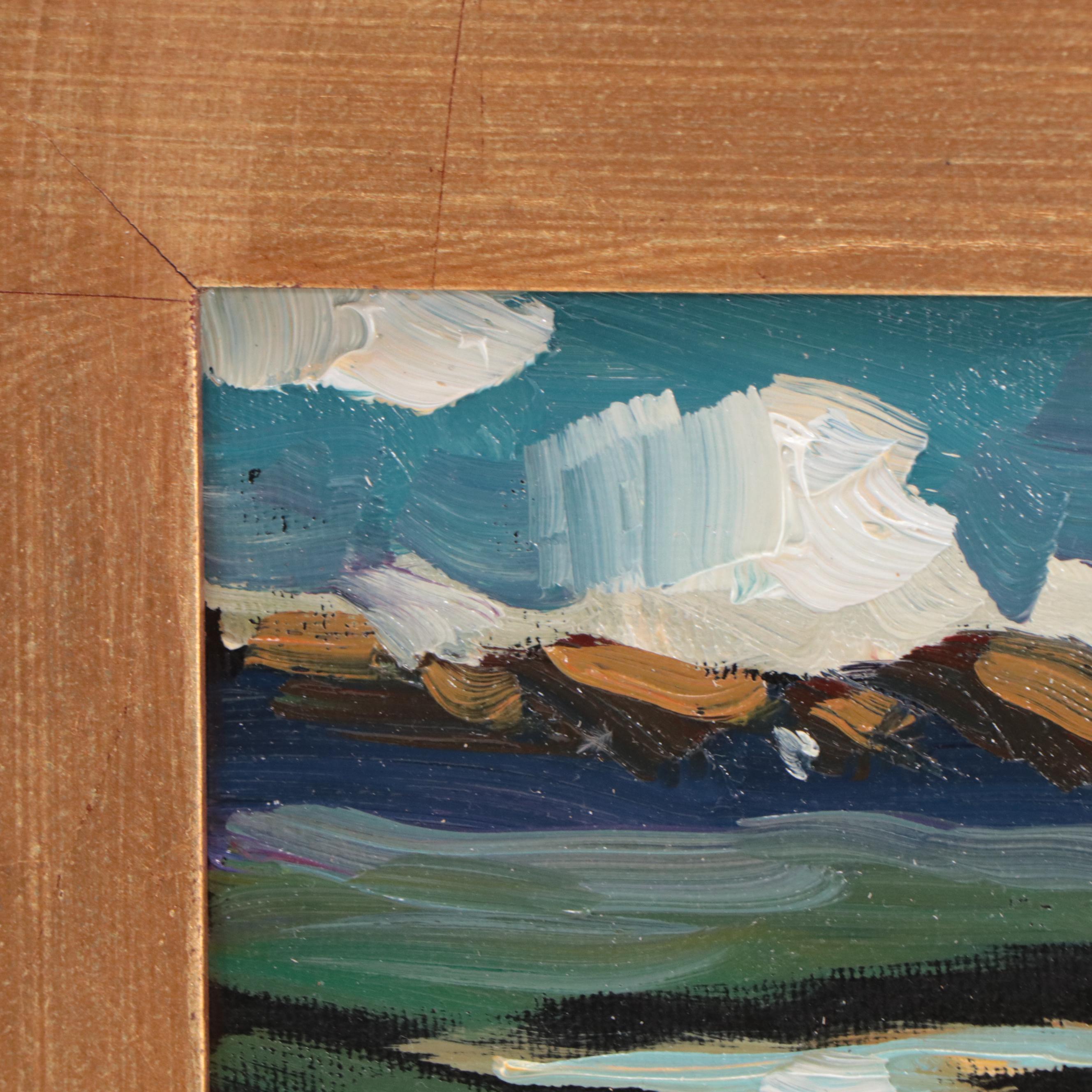 William Hawkins Landscape Oil Painting, 2023