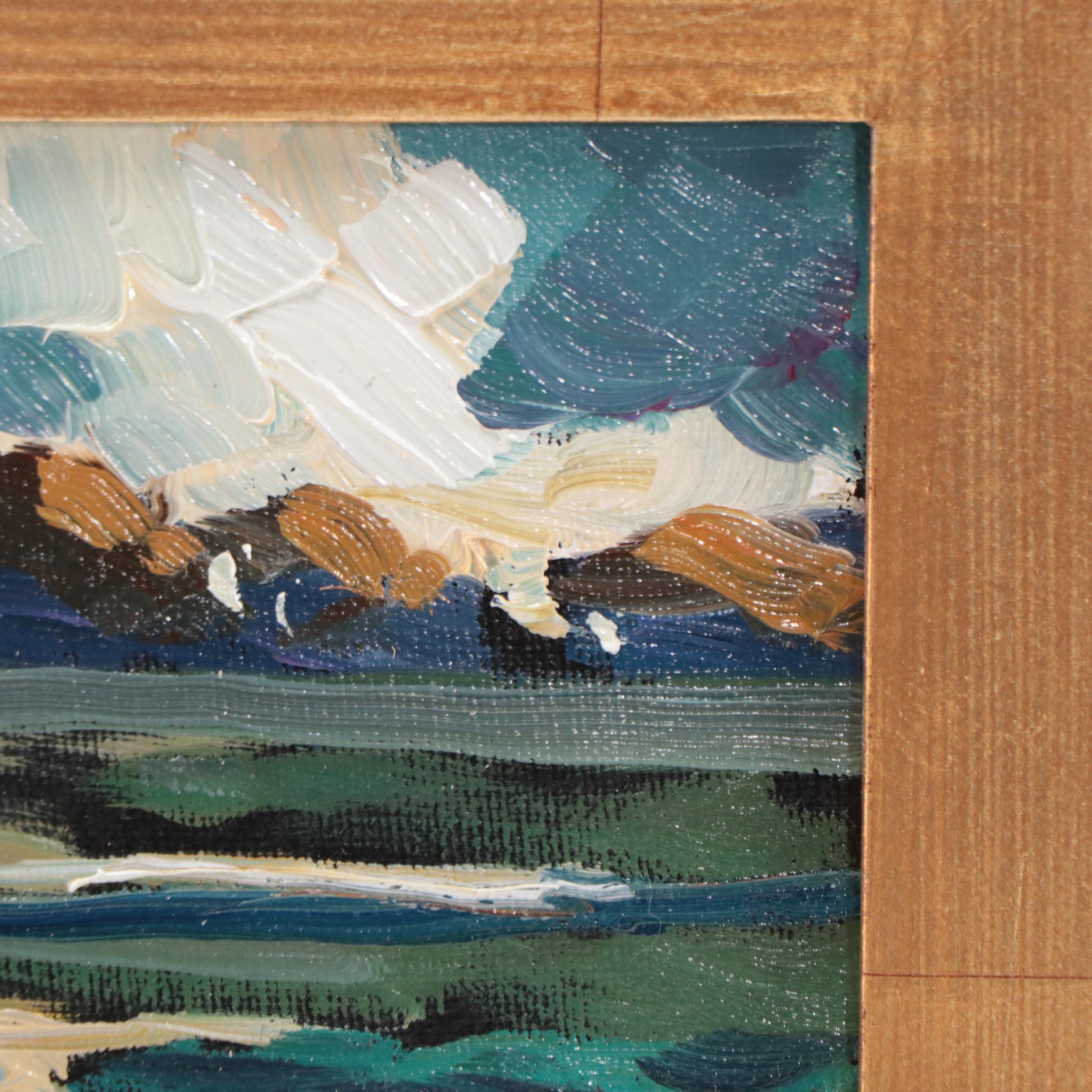 William Hawkins Landscape Oil Painting, 2023