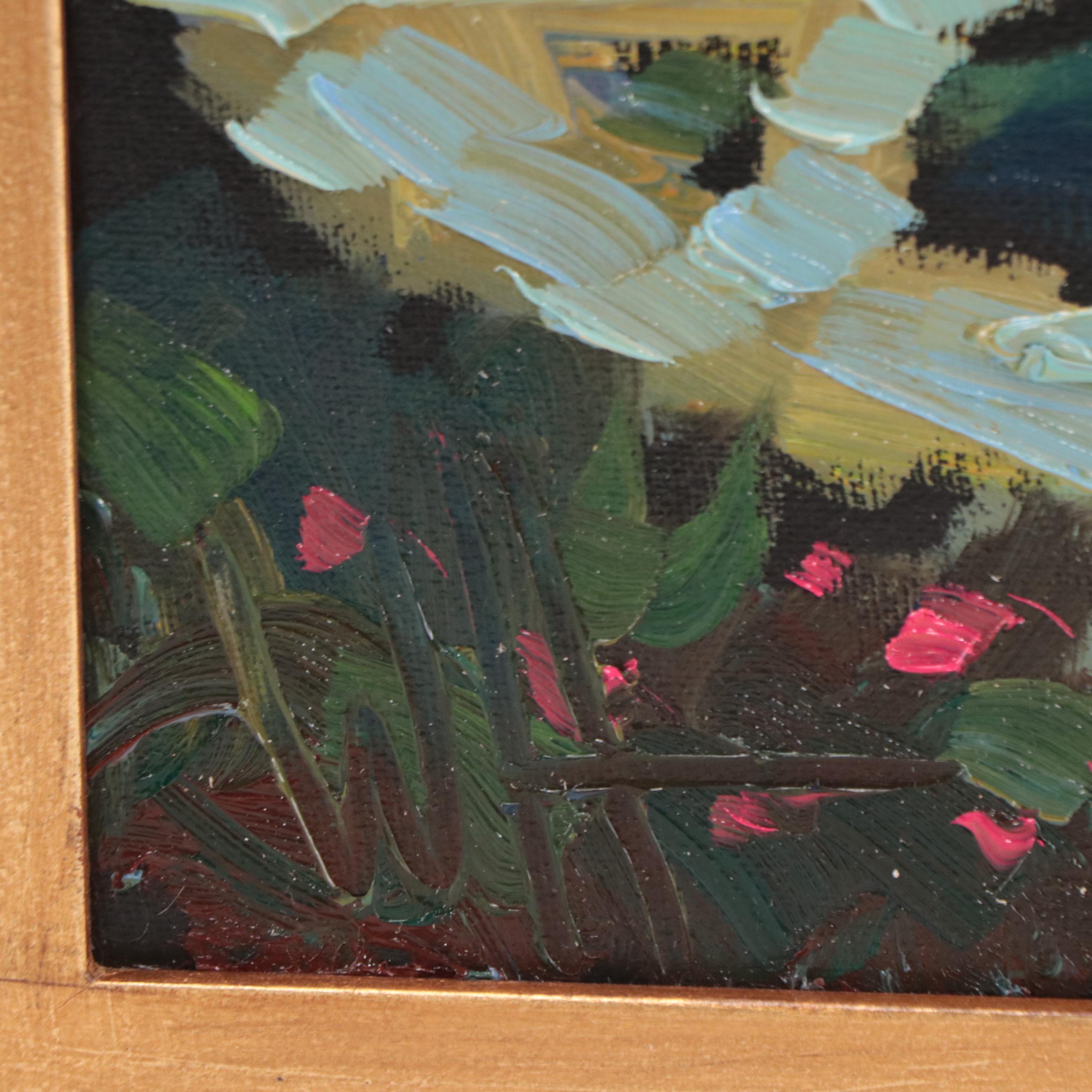 William Hawkins Landscape Oil Painting, 2023