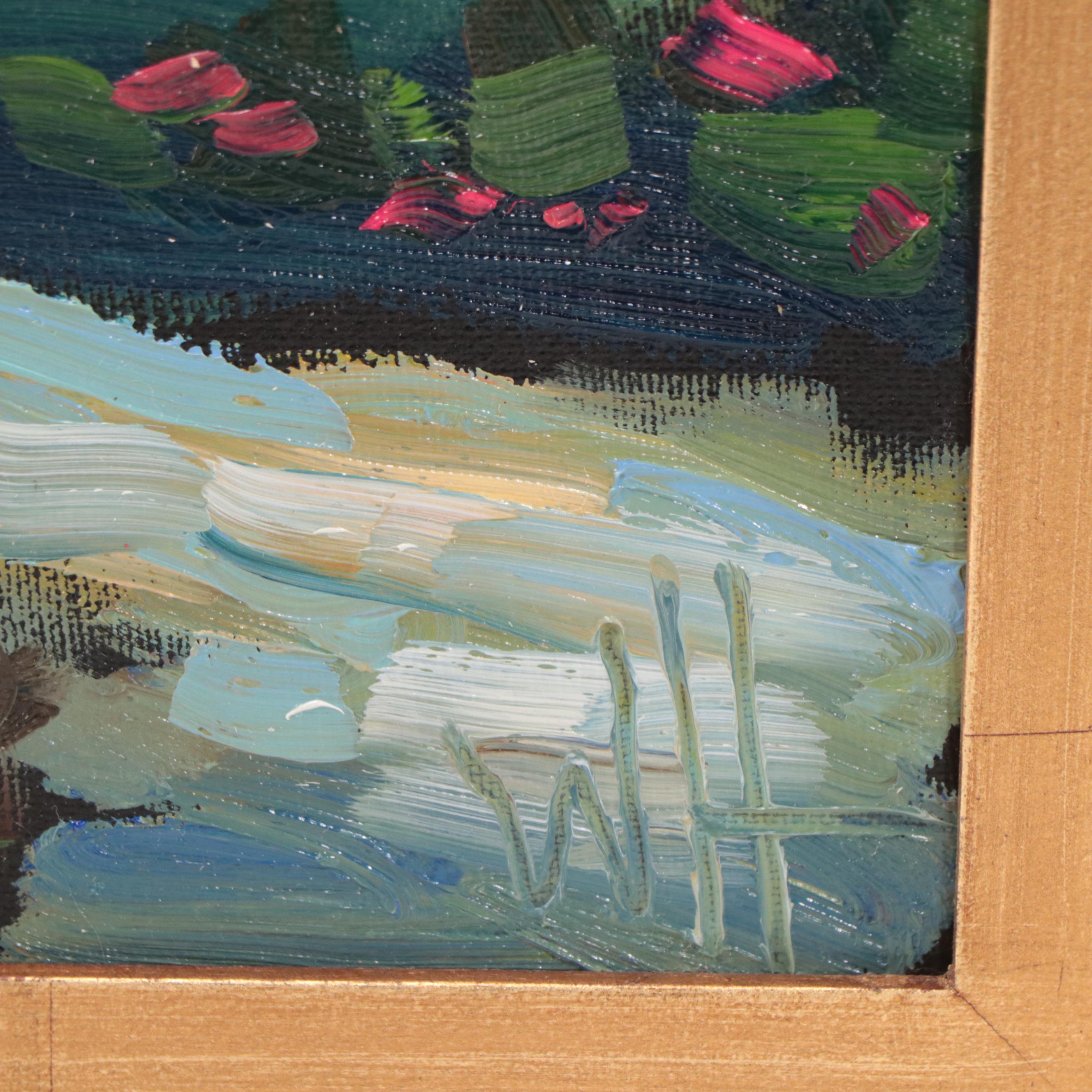 William Hawkins Landscape Oil Painting, 2023