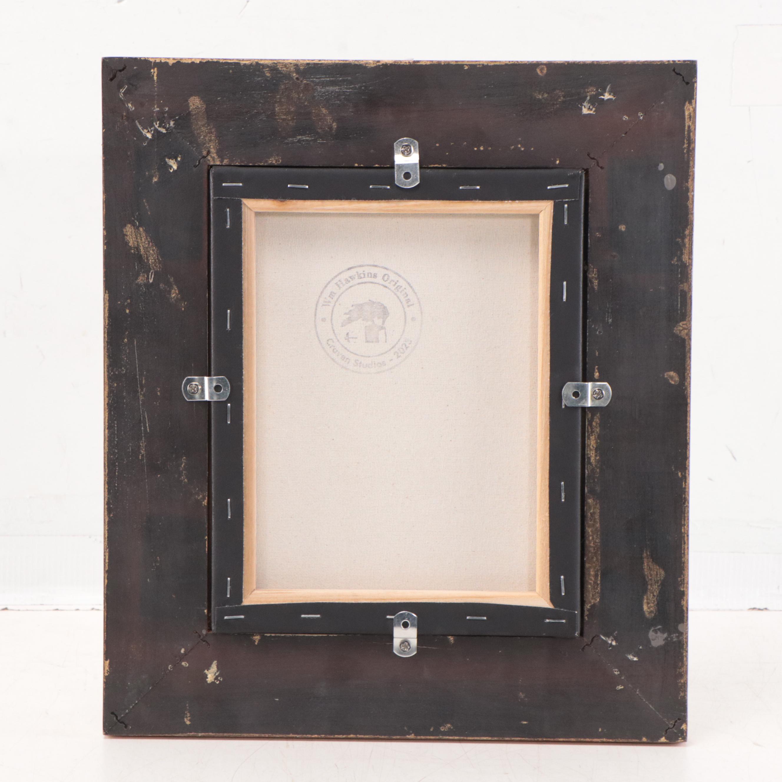 William Hawkins Landscape Oil Painting, 2023