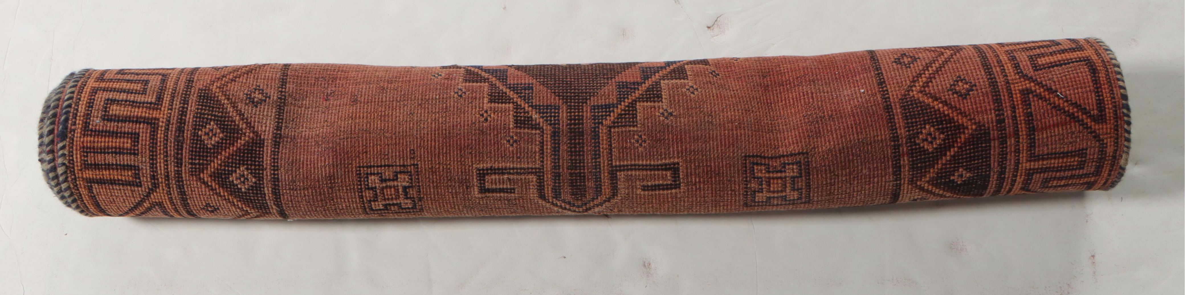 3'11 x 9'4 Hand-Knotted Persian Shiraz Long Rug