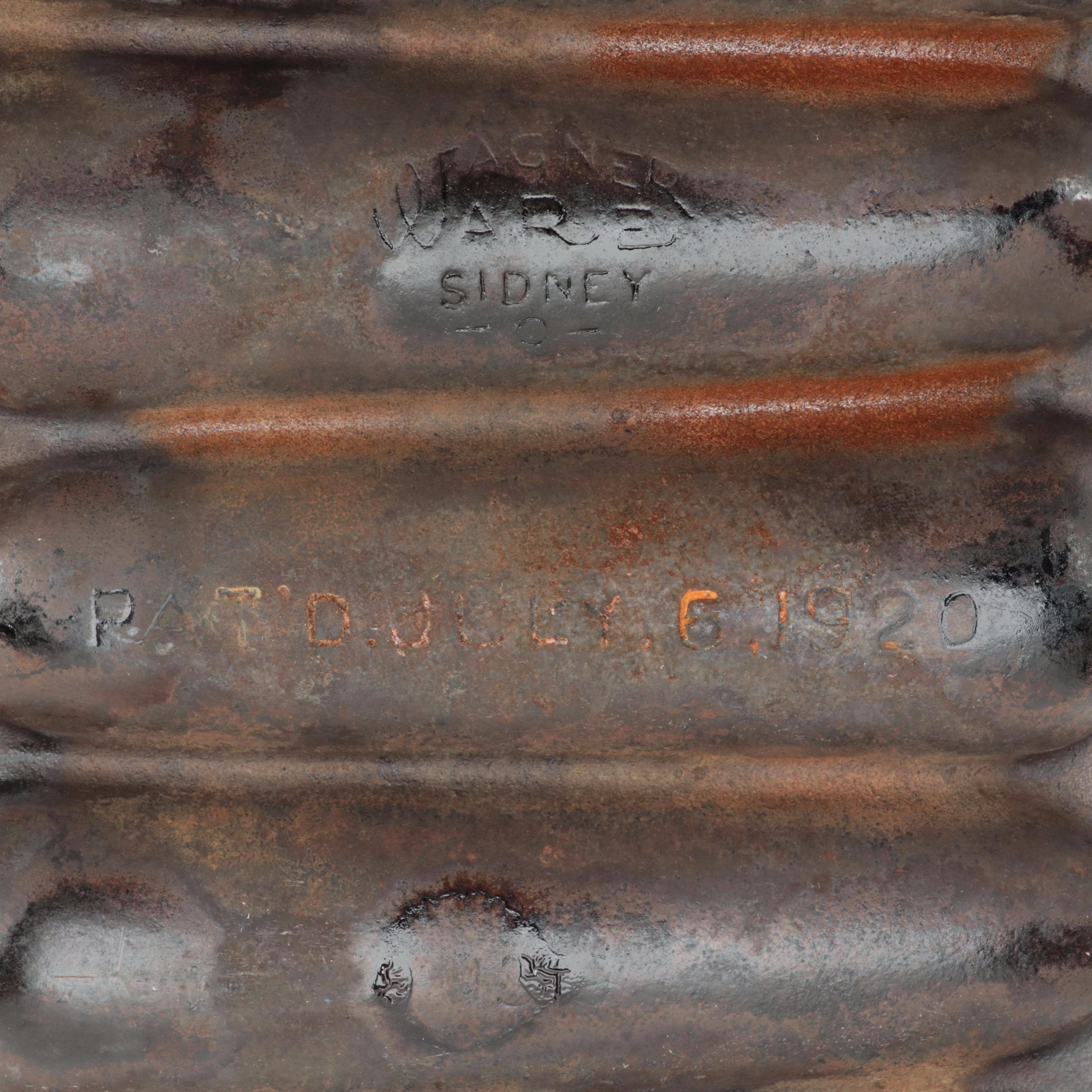 Wagner and Other Cast Iron Corn Stick Pans, Early to Mid-20th Century