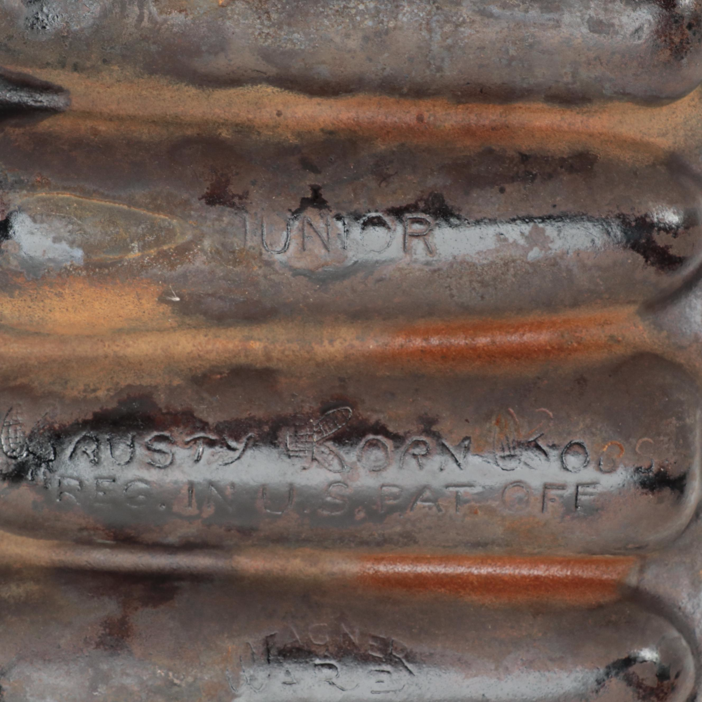 Wagner and Other Cast Iron Corn Stick Pans, Early to Mid-20th Century