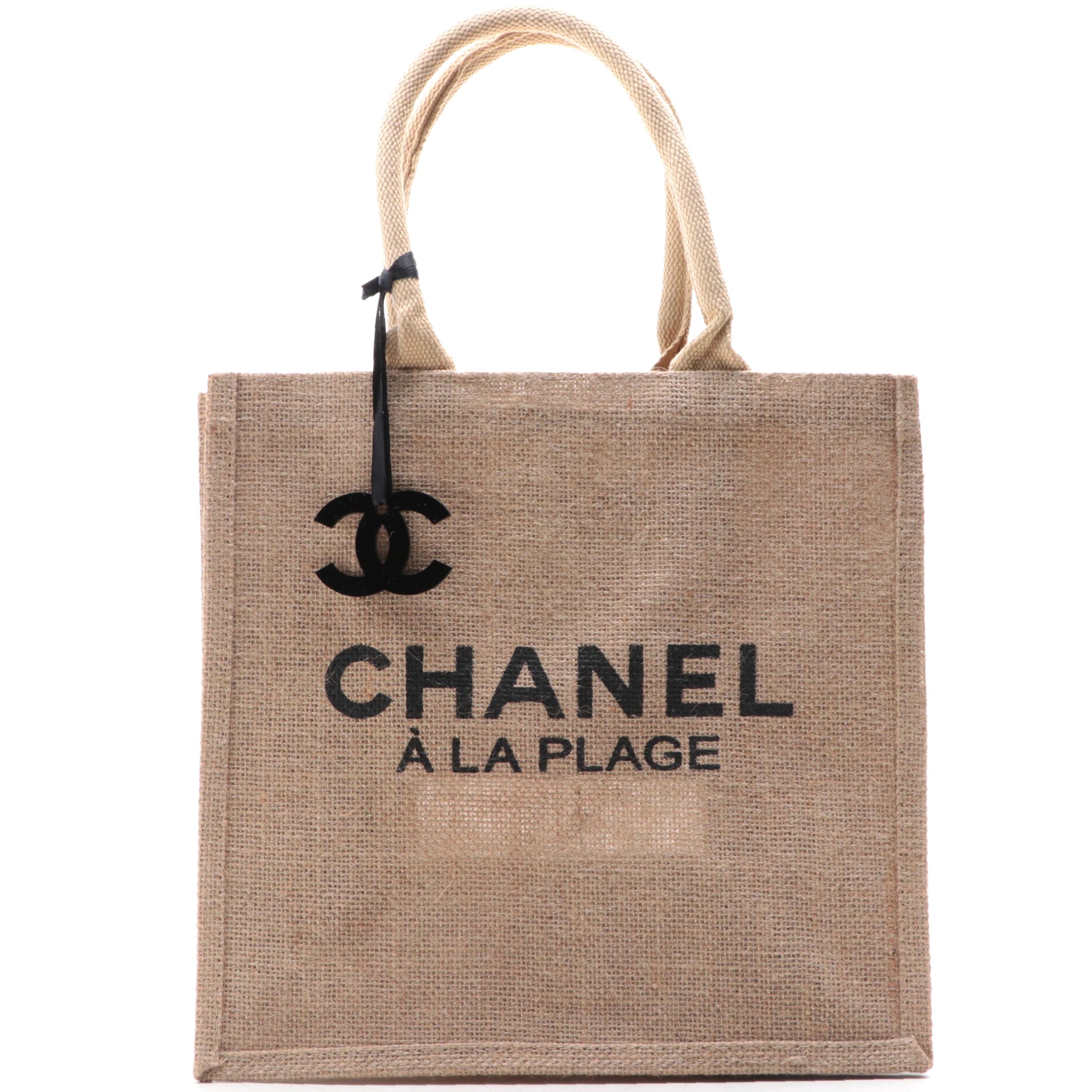 Chanel "À La Plage" Burlap Tote