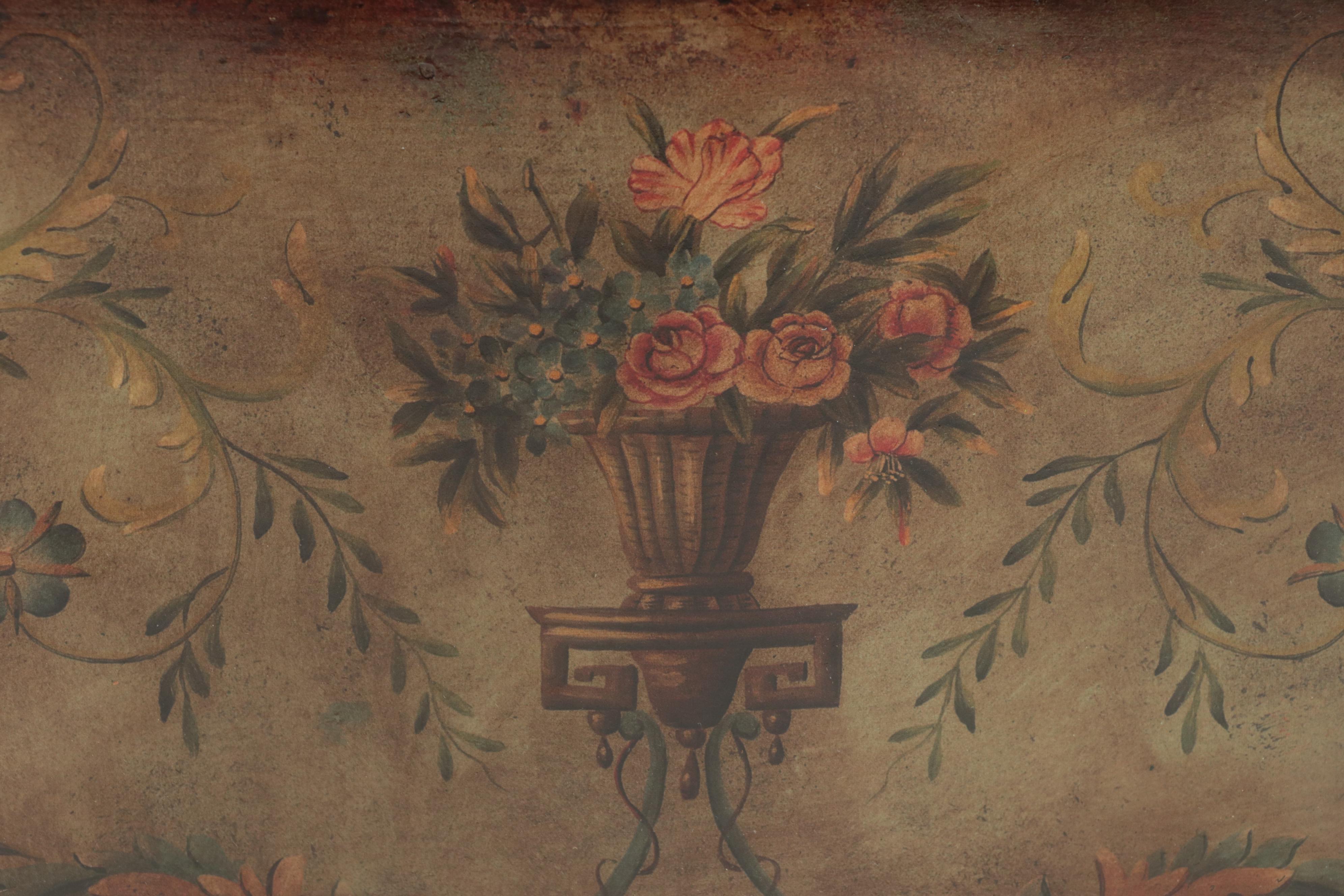 Maitland-Smith and Other Rococo Style Toleware Urn and Flower Containers