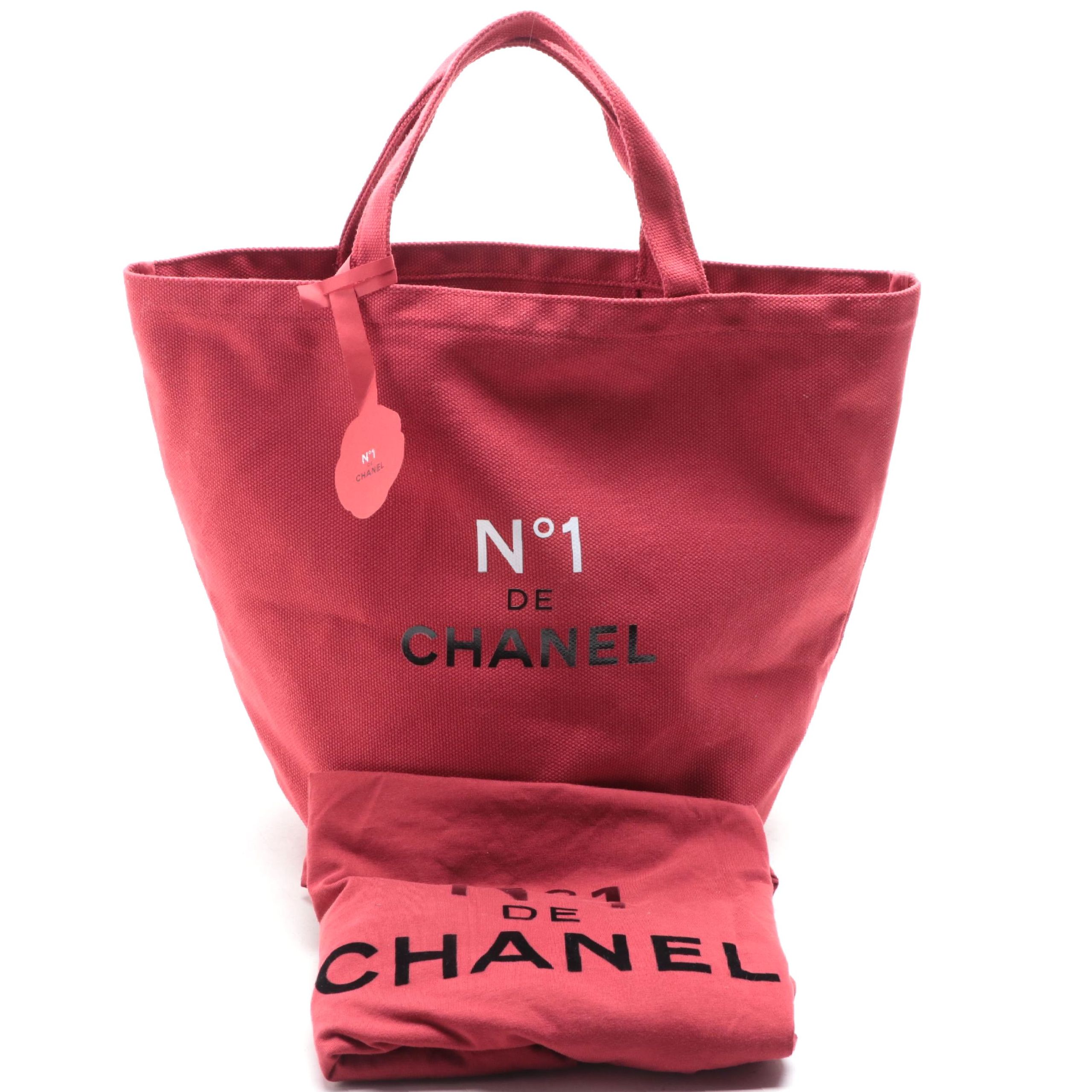 Chanel Beauté N°1 Promotional Tote Bag and Long-Sleeved Top