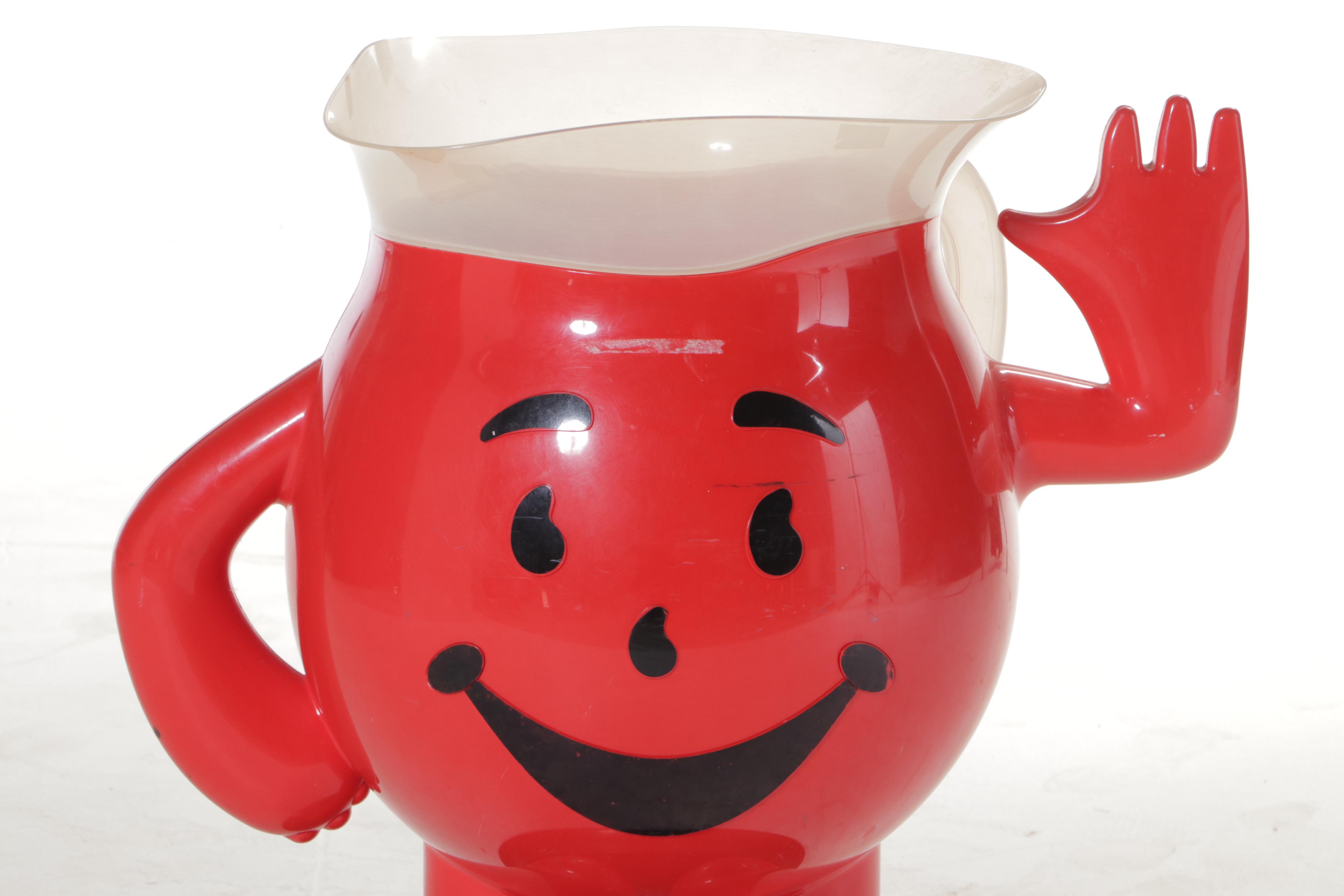 Kool-Aid Man Molded Plastic Store Display