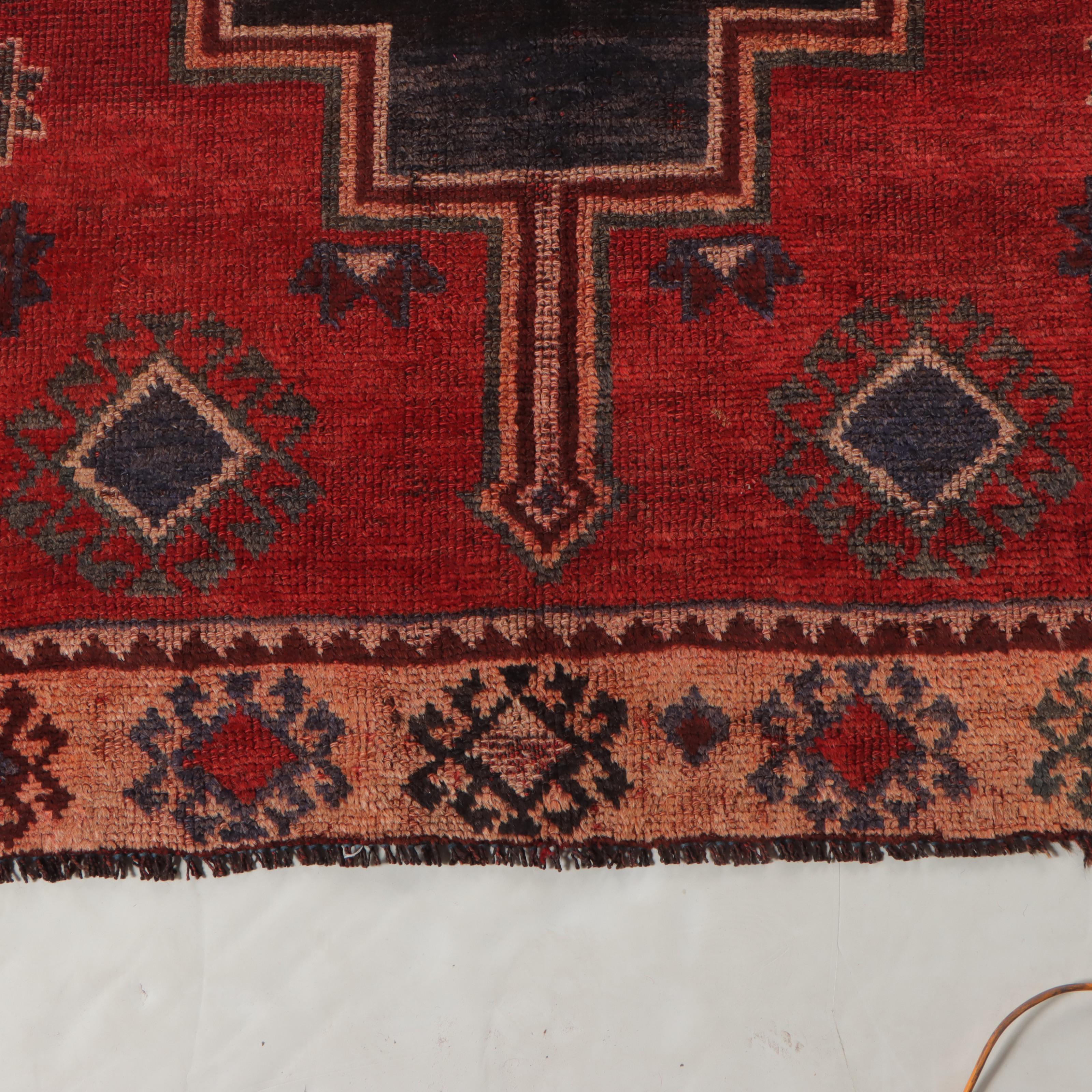 4'6 x 8'9 Hand-Knotted Persian Lurs Area Rug