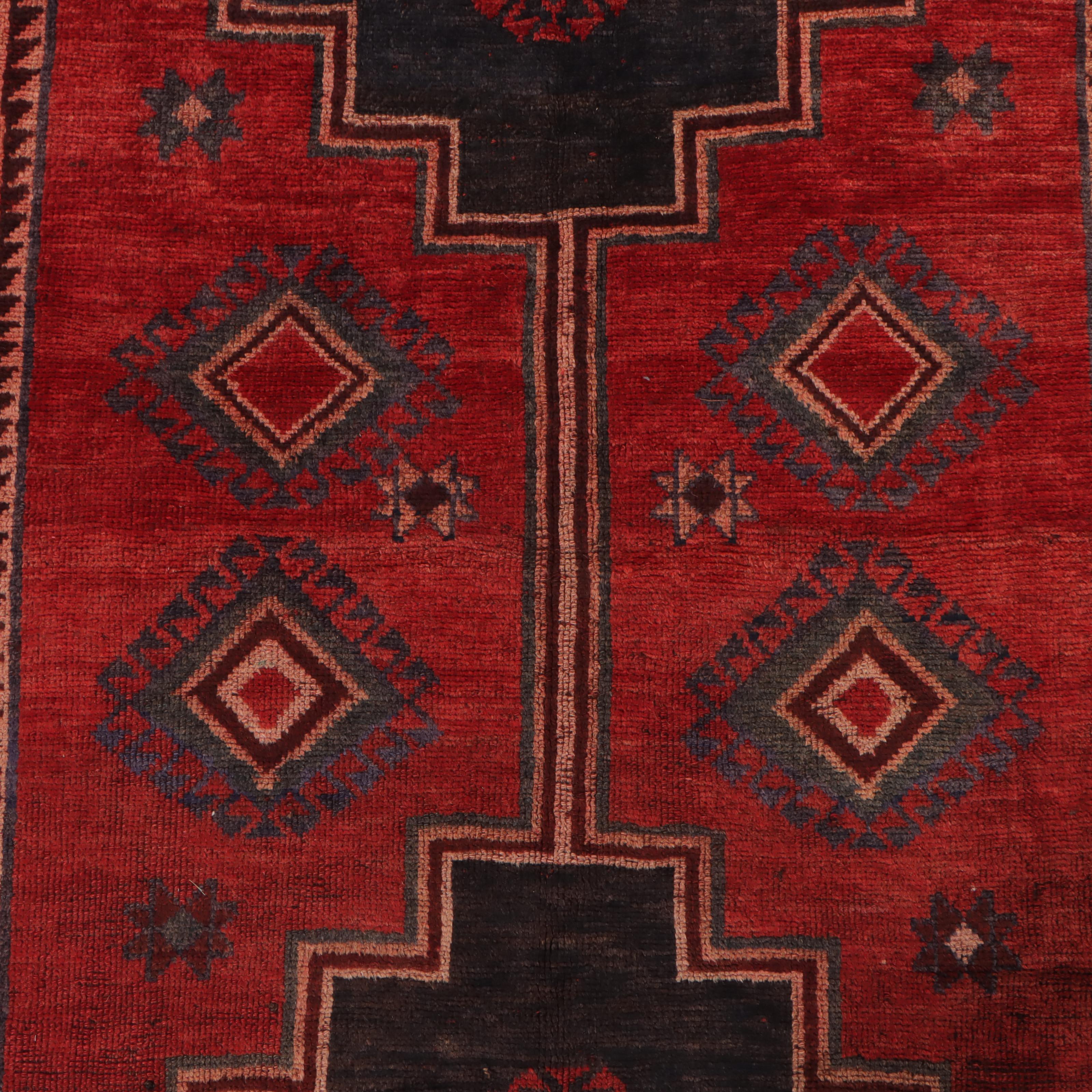 4'6 x 8'9 Hand-Knotted Persian Lurs Area Rug