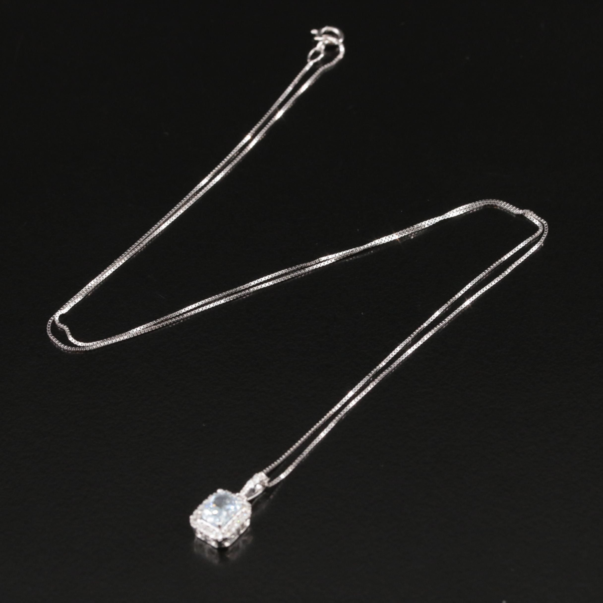 14K 0.62 CTW Lab Grown Diamond Pendant Necklace