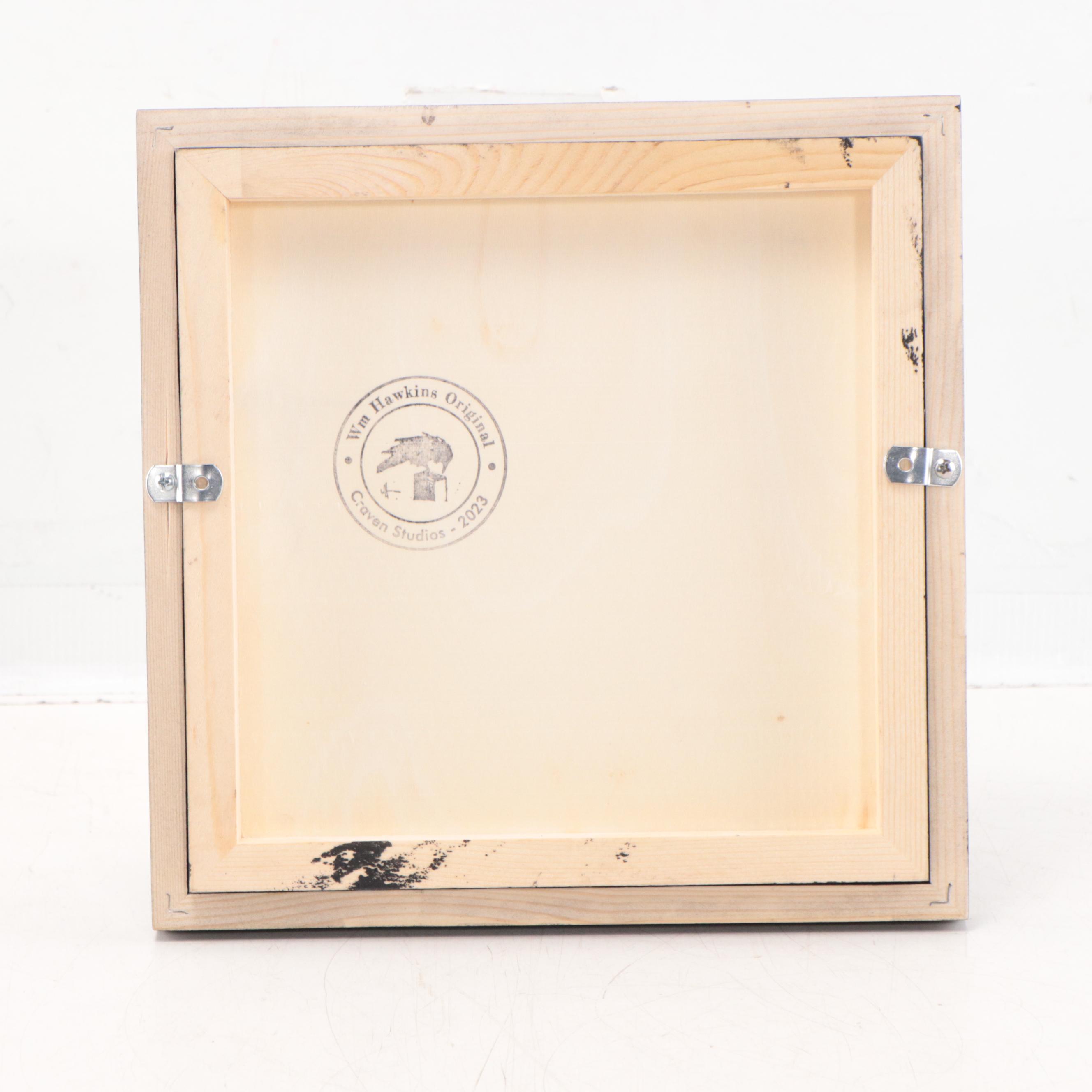 William Hawkins Landscape Oil Painting of Palm Trees, 2023