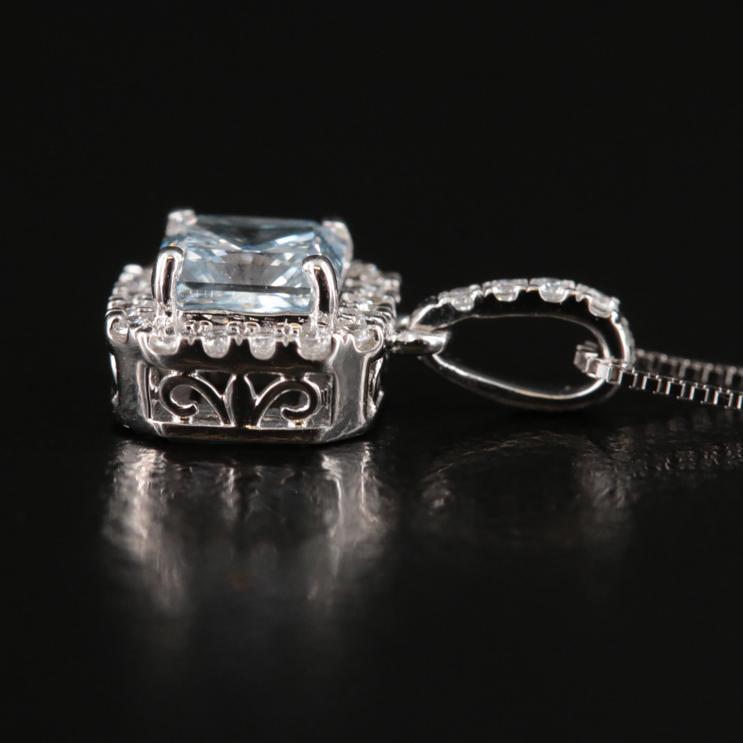 14K 0.63 CTW Lab Grown Diamond Pendant Necklace