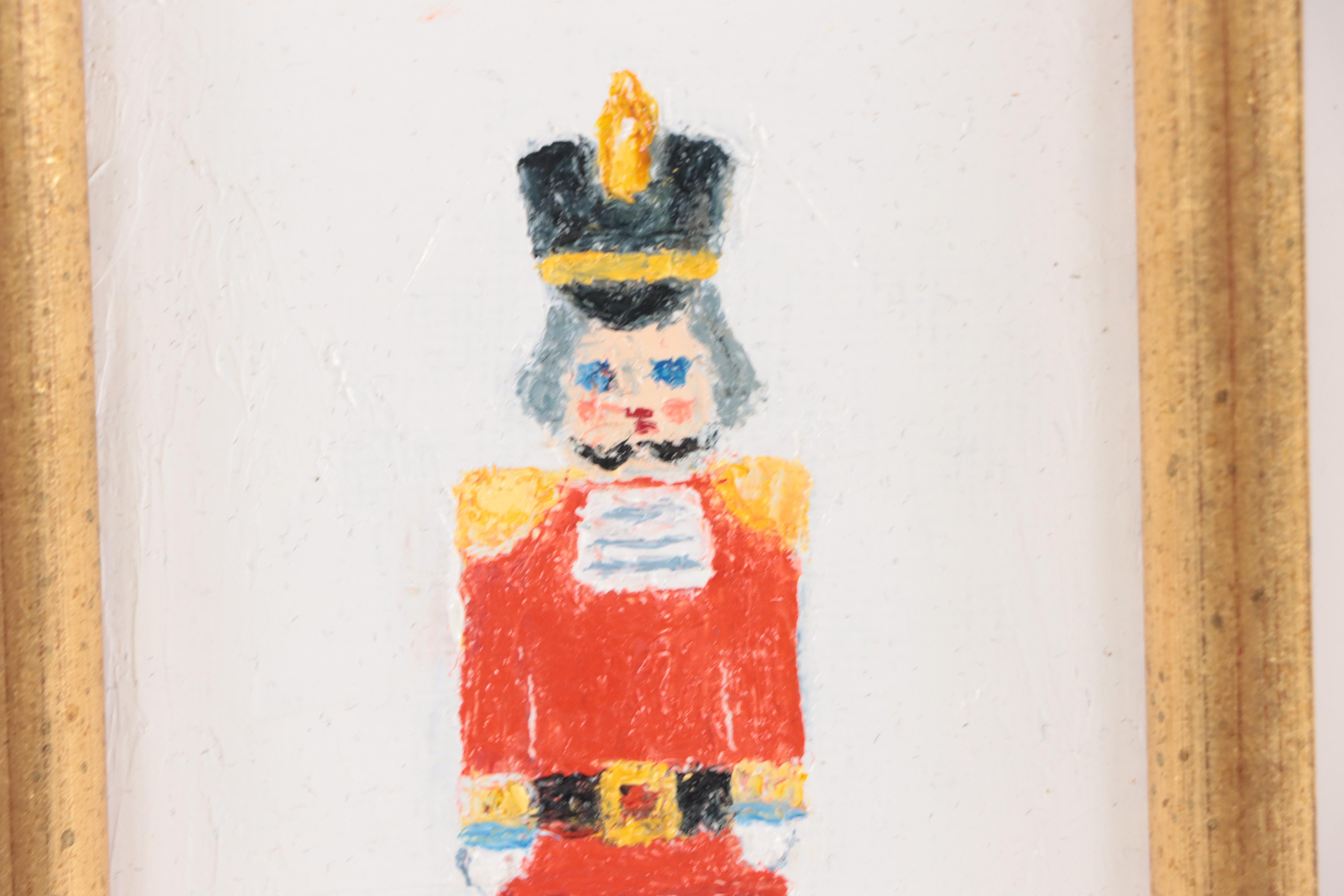 Barbara Braly Oil Painting of Nutcracker