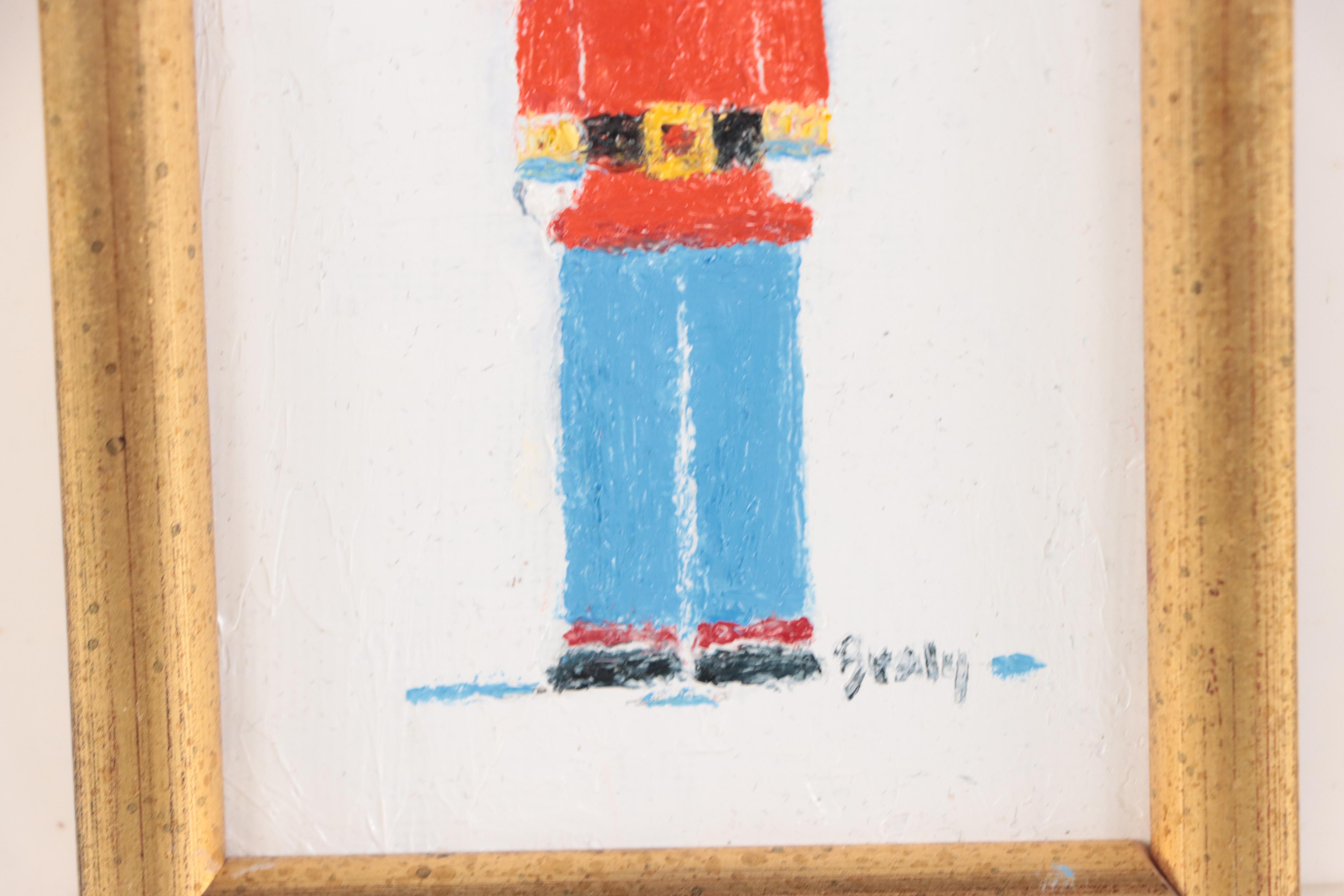 Barbara Braly Oil Painting of Nutcracker