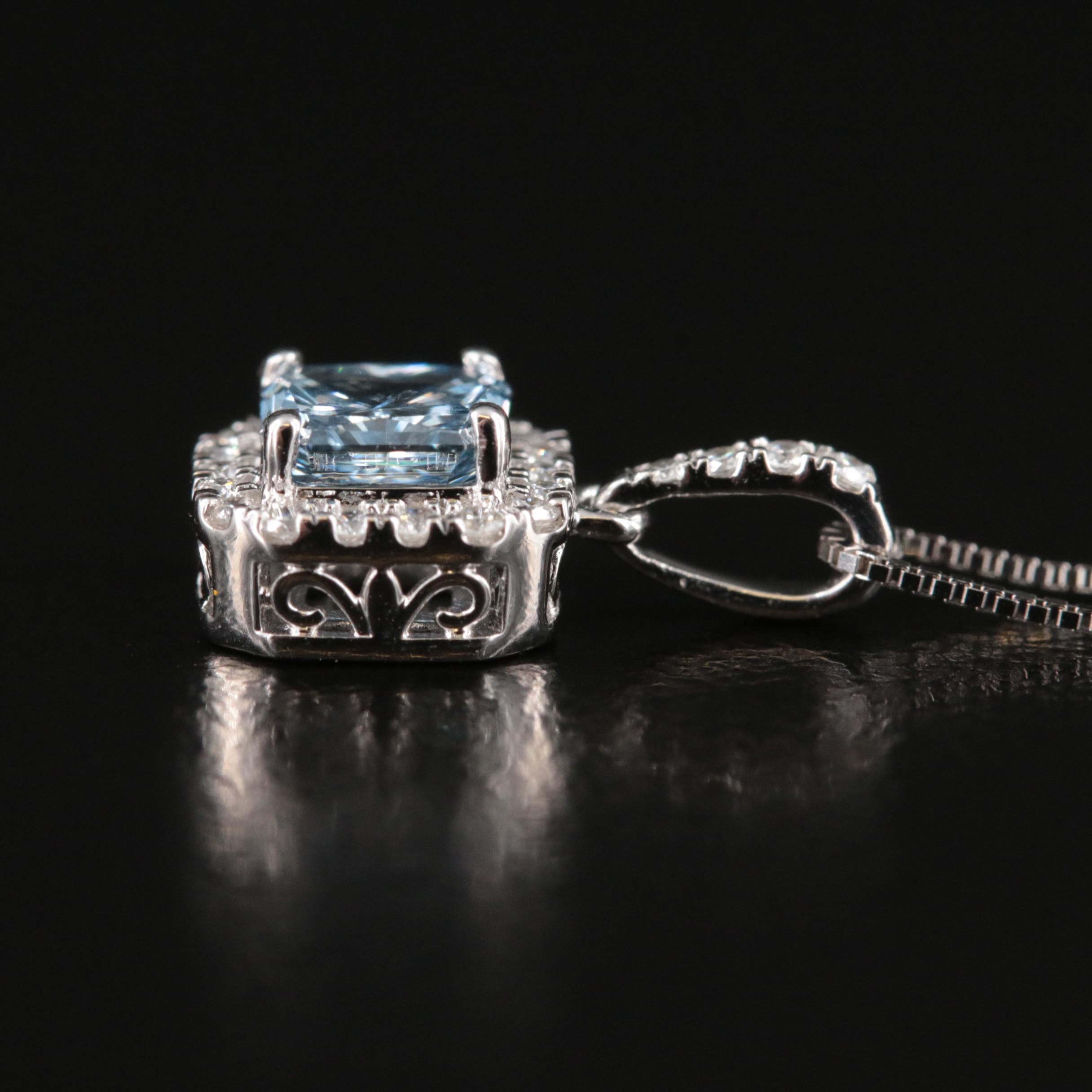 14K 0.63 CTW Lab Grown Diamond Pendant Necklace