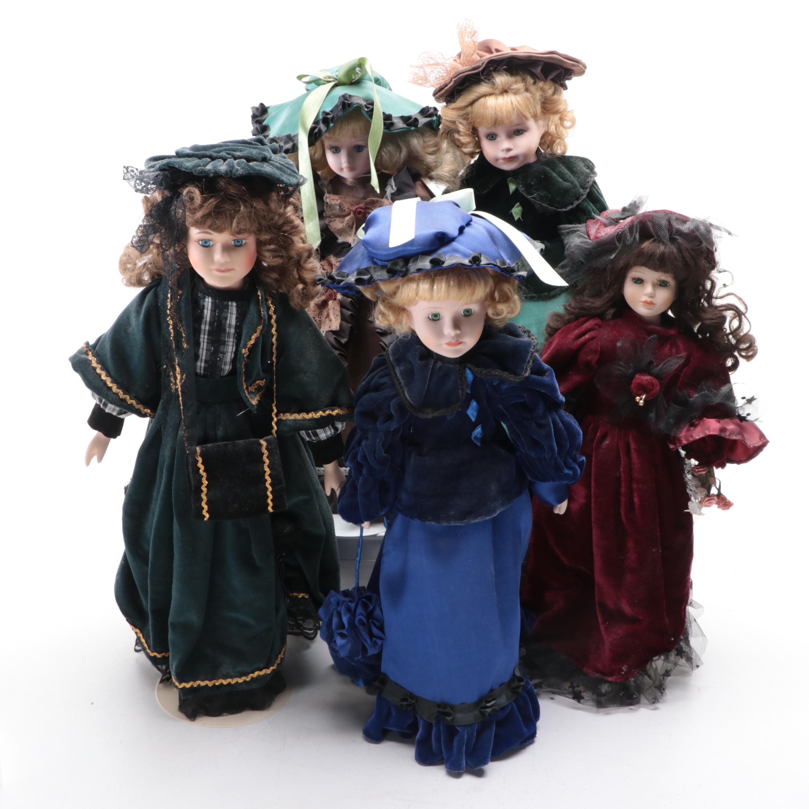 Heritage and Other Bisque Artist Dolls